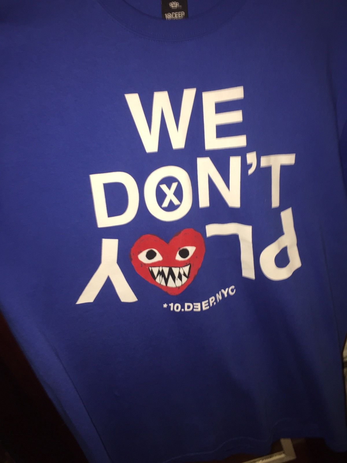 10 Deep 10 Deep Blue We Don't Play T Size US L / EU 52-54 / 3 - 1 Thumbnail