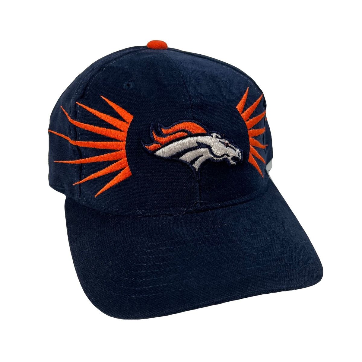 NFL Vintage 90s Starter Denver Broncos Strapback Hat Size ONE SIZE - 1 Thumbnail