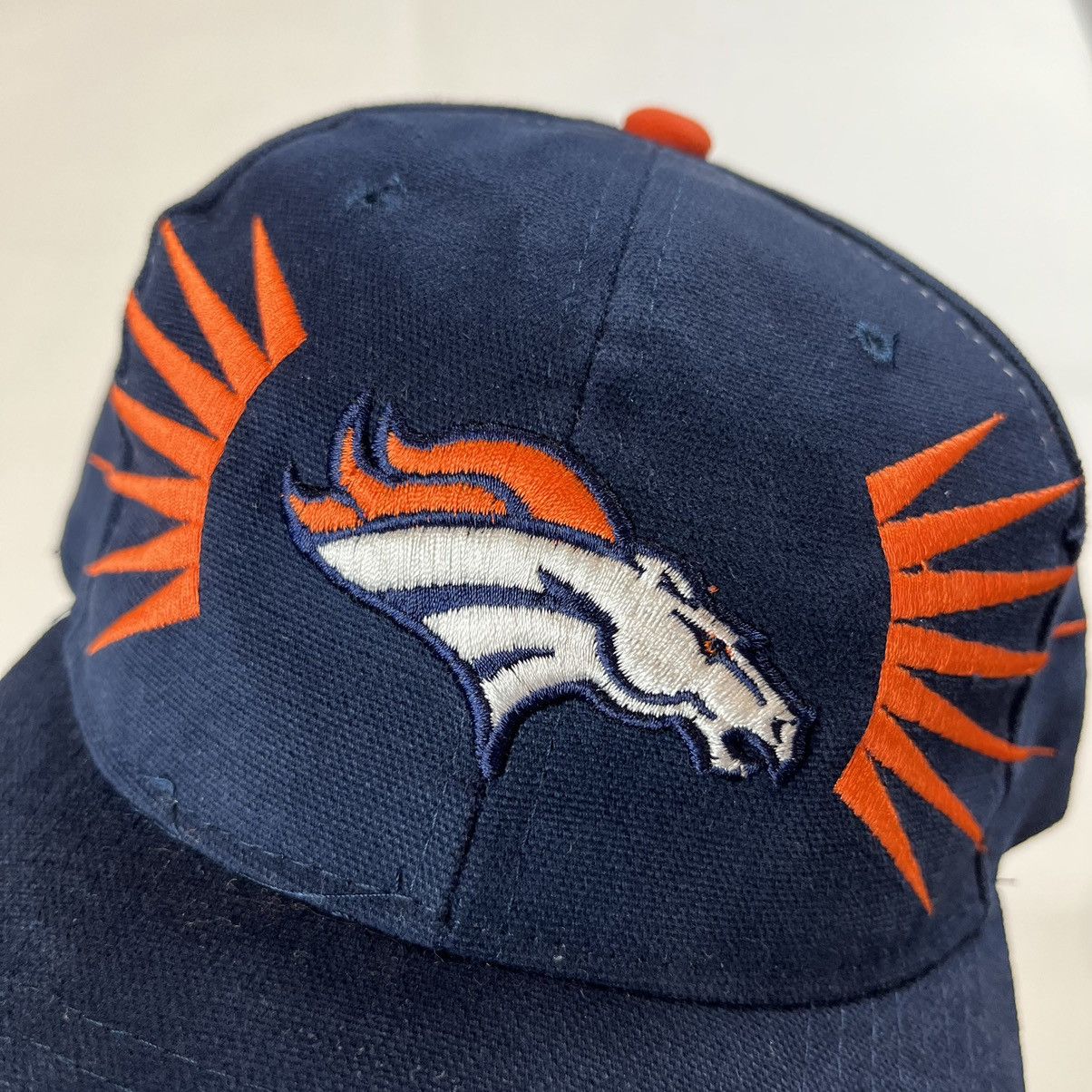 NFL Vintage 90s Starter Denver Broncos Strapback Hat Size ONE SIZE - 2 Thumbnail
