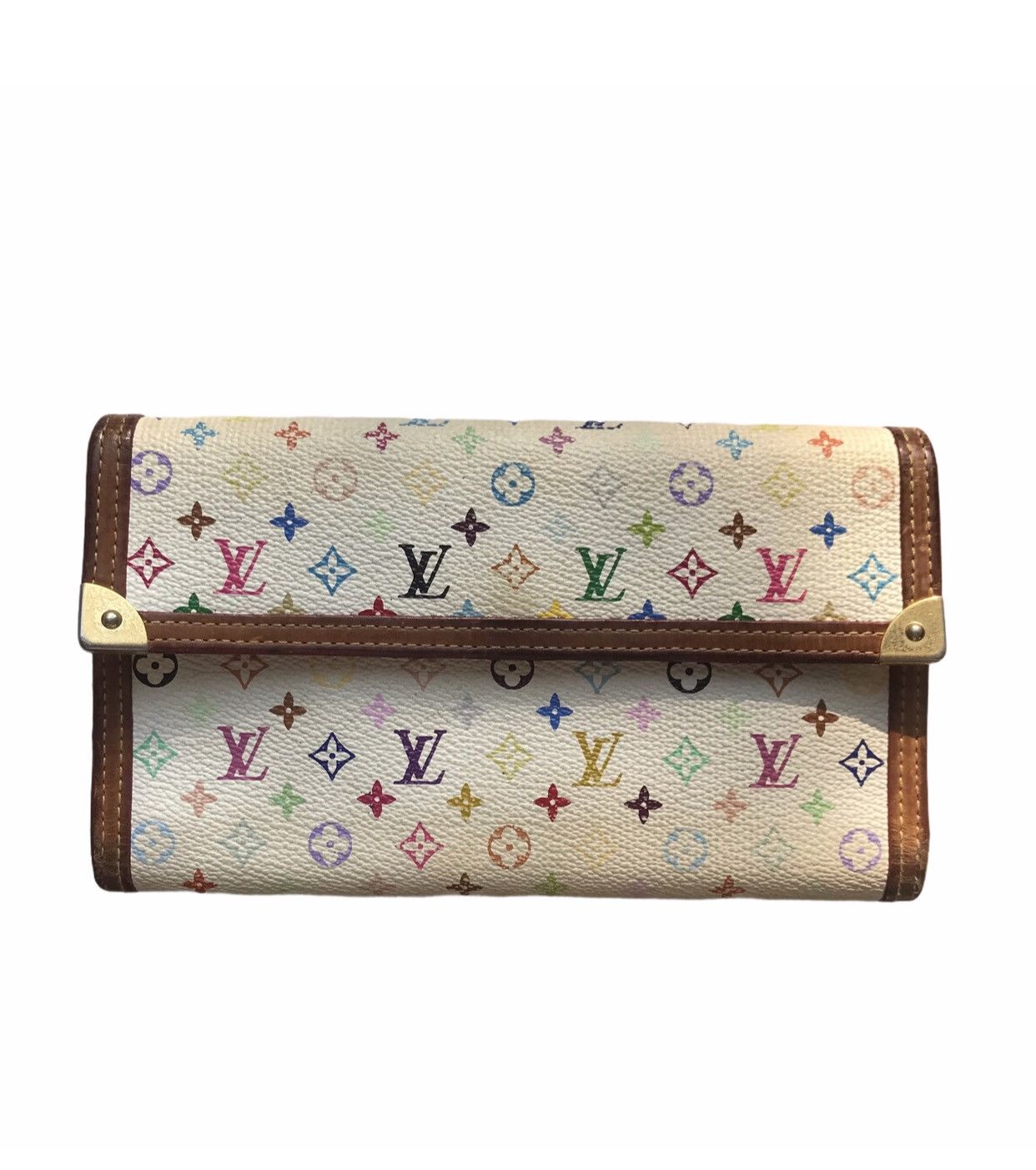 Louis Vuitton × Takashi Murakami Louis Vuitton 2006SS Multicolor Monogram Long Wallet Size ONE SIZE - 1 Thumbnail