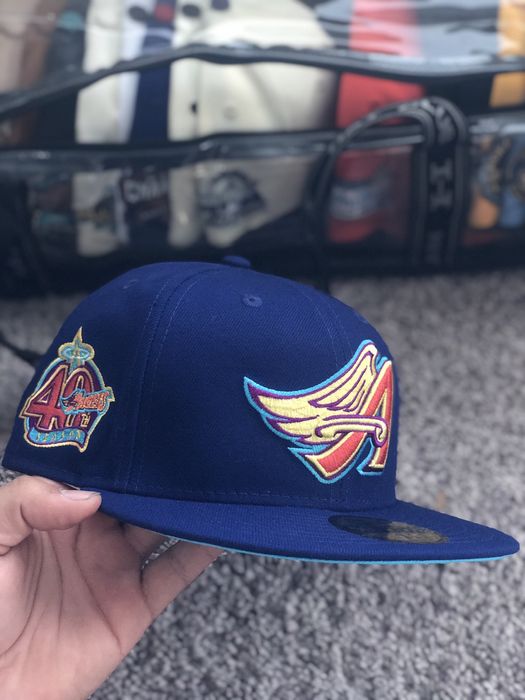 New Era Anaheim Angels Stitch 40th Anniversary Gold Edition