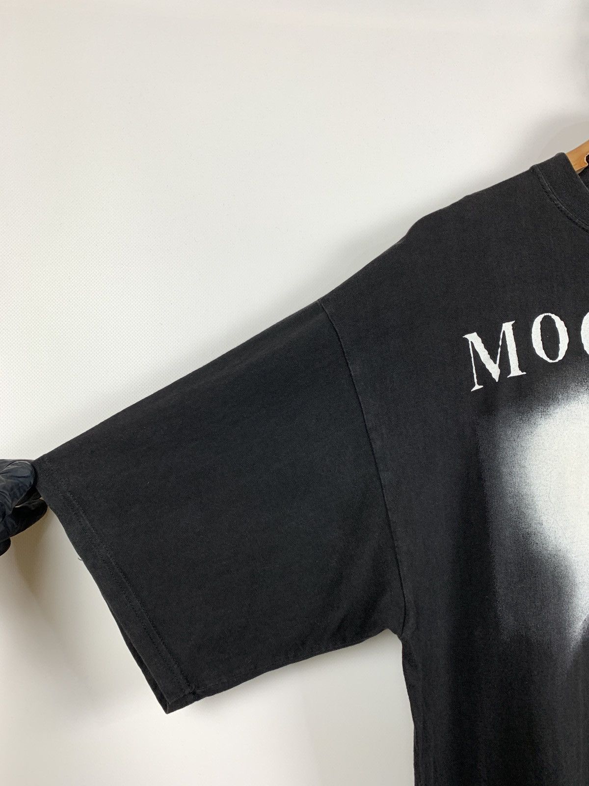 Band Tees Vintage Moonspell Mephisto Faded Black Band T-Shirt Size US XL / EU 56 / 4 - 12 Thumbnail