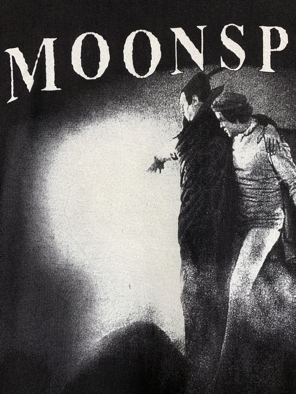 Band Tees Vintage Moonspell Mephisto Faded Black Band T-Shirt Size US XL / EU 56 / 4 - 7 Thumbnail