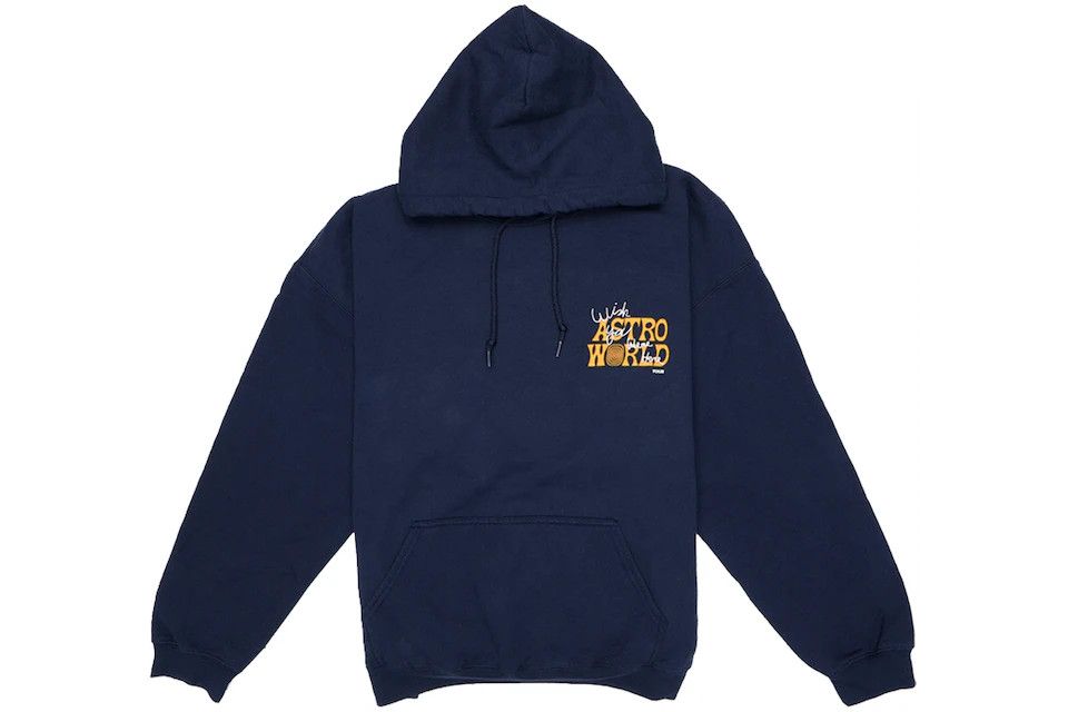 HOUSTON EXCLUSIVE EMBROIDERED HOODIE in Blue