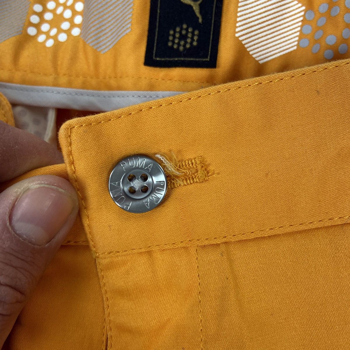 Puma Cobra Puma Golf orange pants reflective performance trousers Size US 34 / EU 50 - 7 Thumbnail