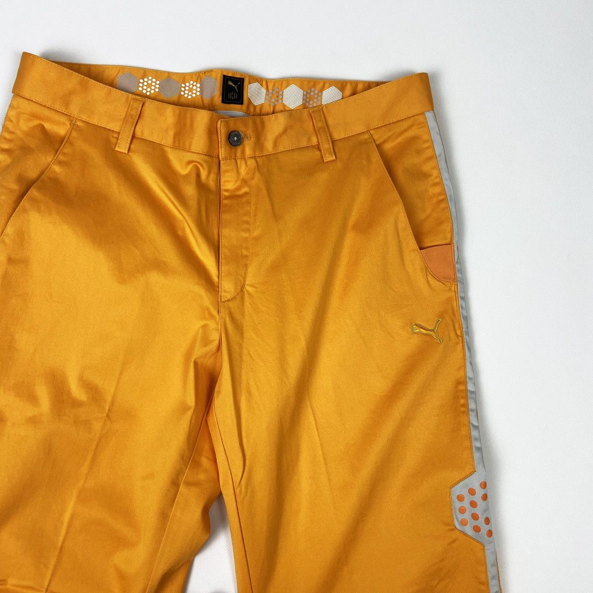 Puma Cobra Puma Golf orange pants reflective performance trousers Size US 34 / EU 50 - 5 Thumbnail