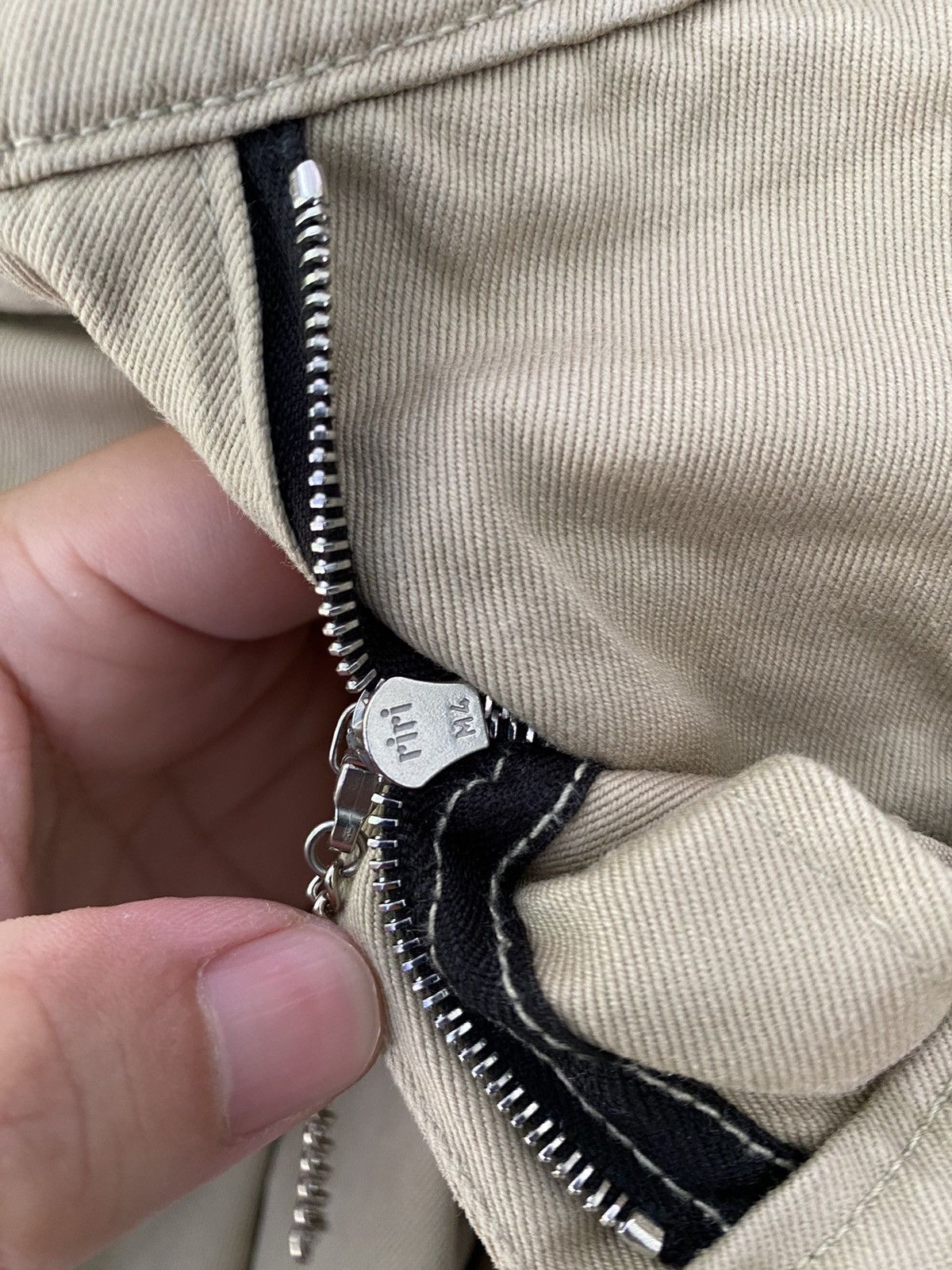 90s OSSA MONDO chain carpenter pants RIRI Zipper