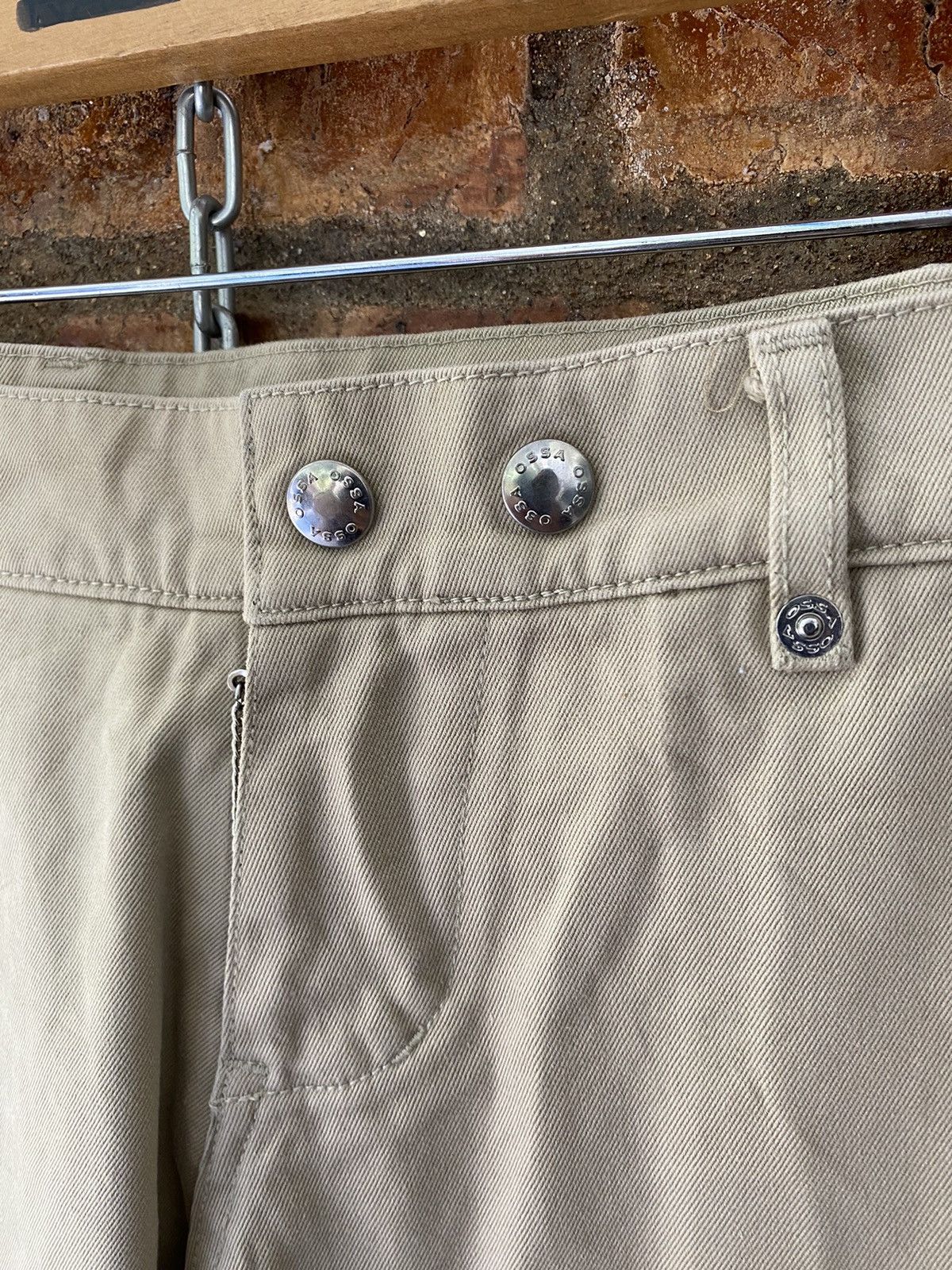 90s OSSA MONDO chain carpenter pants RIRI Zipper