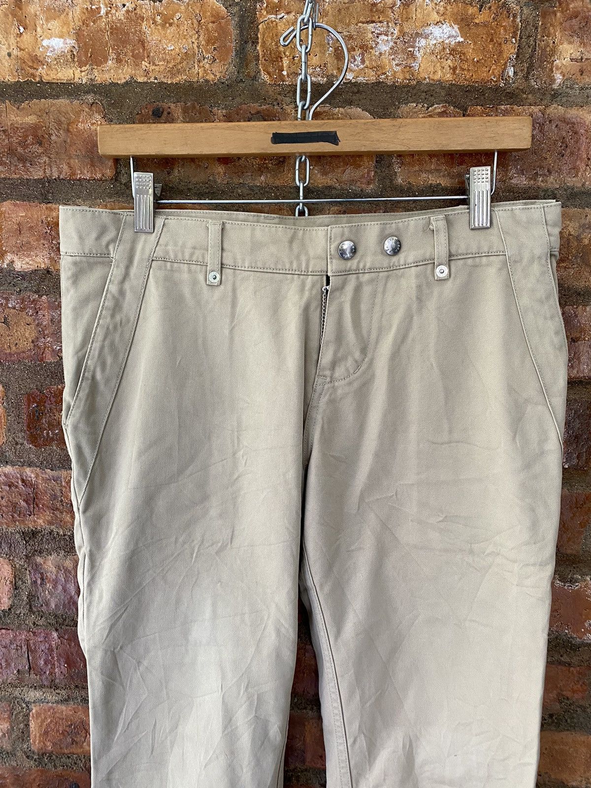 90s OSSA MONDO chain carpenter pants RIRI Zipper
