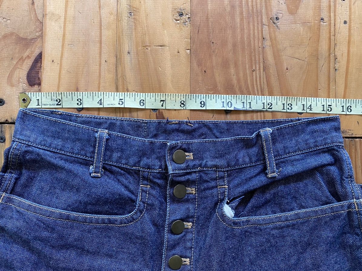 Beauty Beast 1990s Beauty:Beast crop long Pocket denim pants Size US 31 - 13 Thumbnail