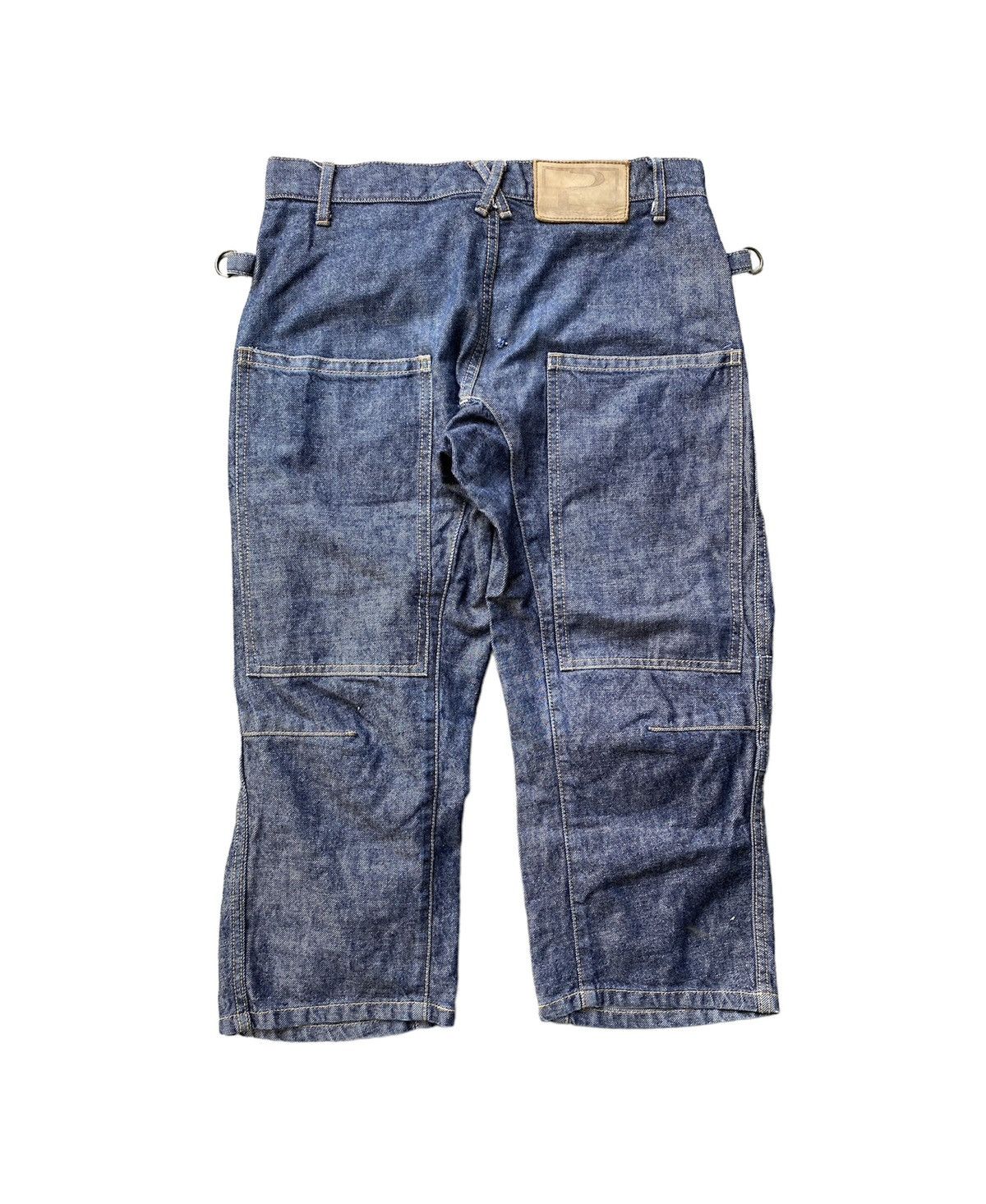 Beauty Beast 1990s Beauty:Beast crop long Pocket denim pants Size US 31 - 1 Thumbnail