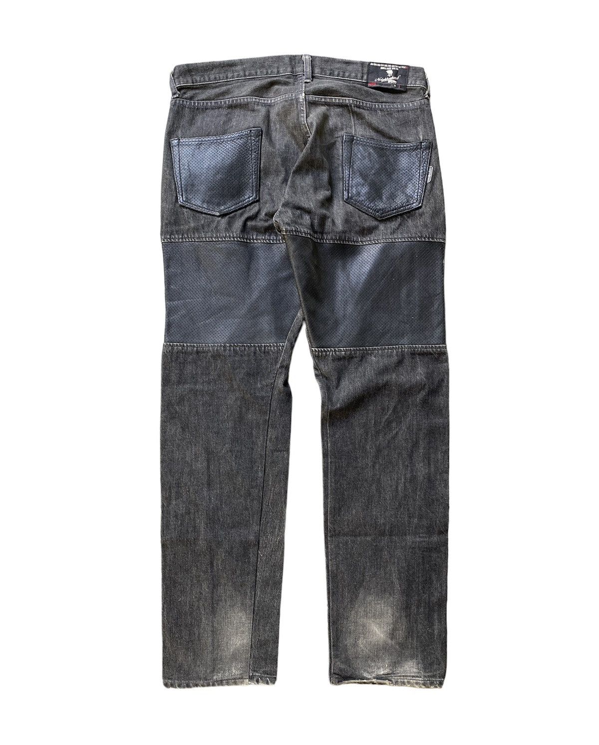 Neighborhood AW2004 NHBH Leather Hybrid Racing pants Size US 36 / EU 52 - 1 Thumbnail