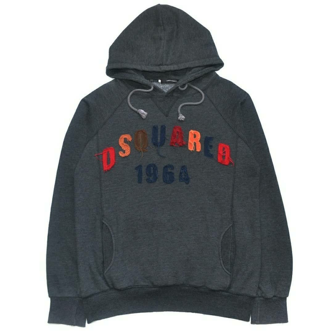 Dsquared2 × Vintage 90s Dsquared2 Spell Hoodie Size US L / EU 52-54 / 3 - 2 Thumbnail