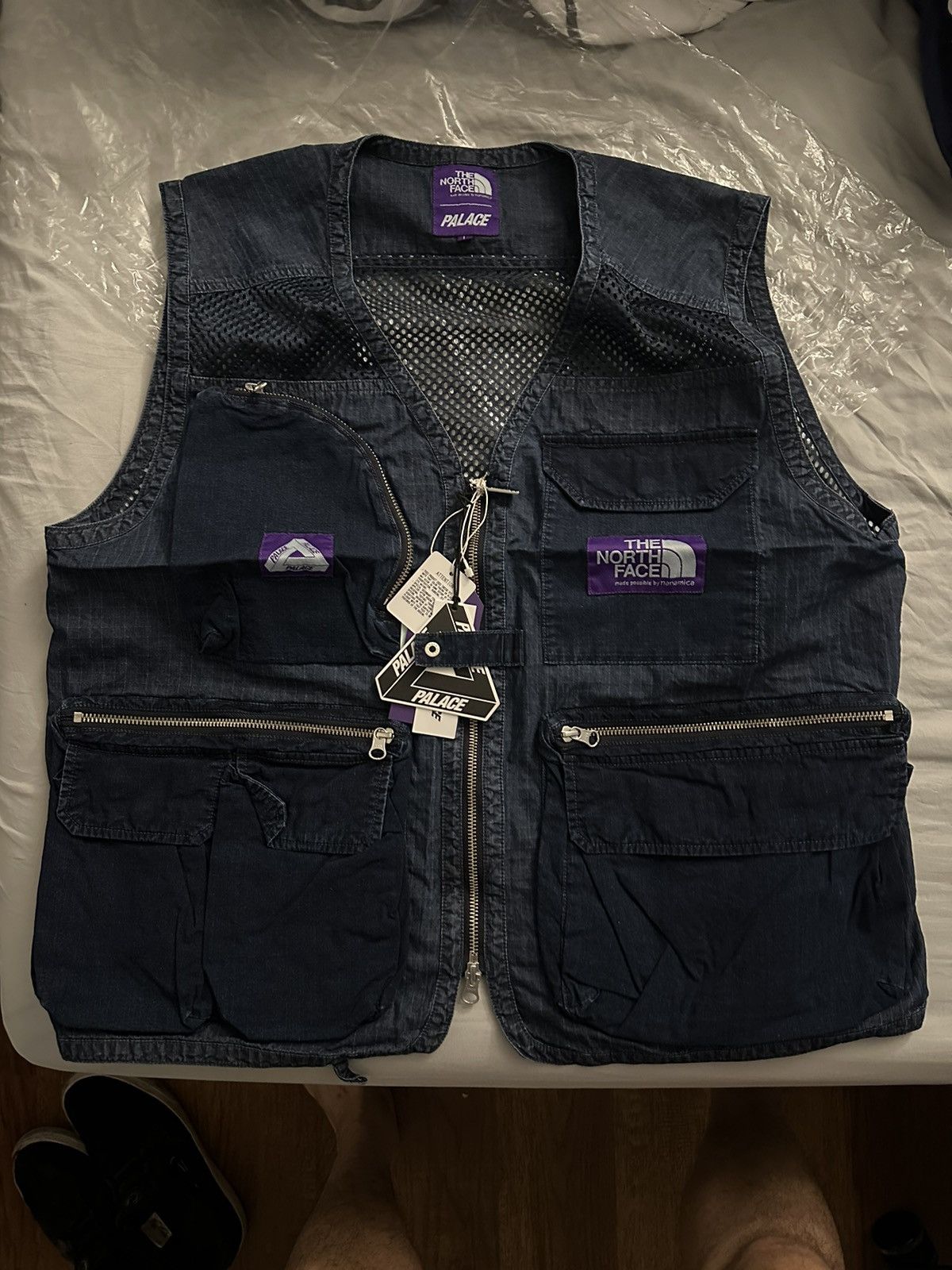 Palace Palace x purple label - fishing vest | Grailed