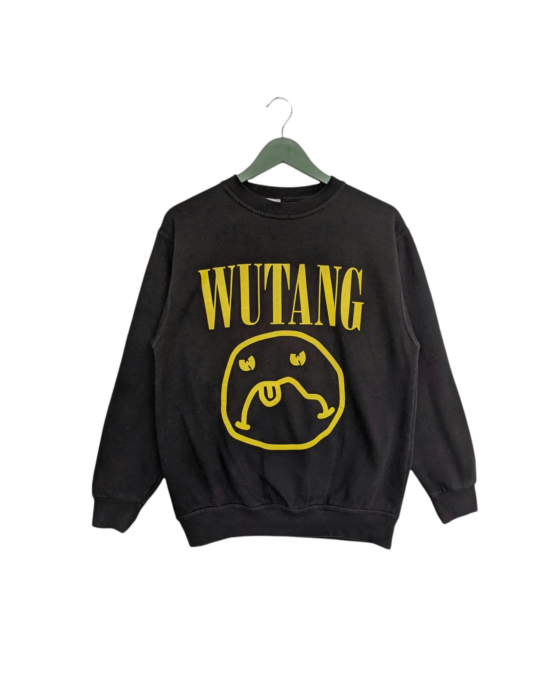 Wu-Tang Clan Vintage Wutang / Nirvana Bad Smile Crewneck DOPE and rare! Size US M / EU 48-50 / 2 - 1 Thumbnail