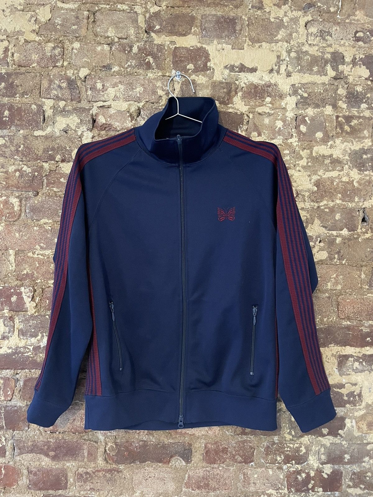 image of Needles Track Jacket in Blue, Men's (Size Medium)