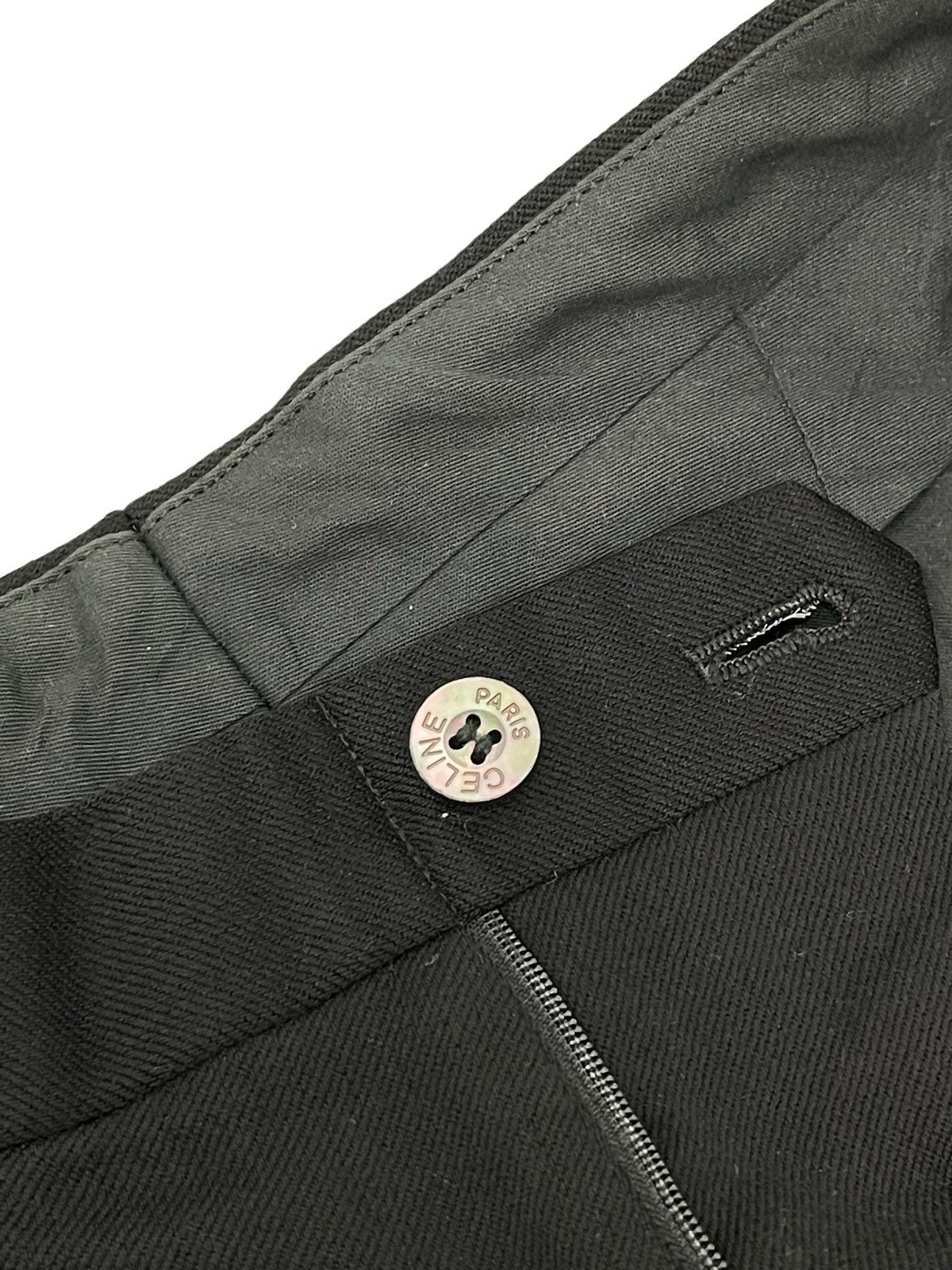 Celine Celine Paris Wool Trouser Regular Loose 2🟦1 Size US 30 / EU 46 - 10 Thumbnail