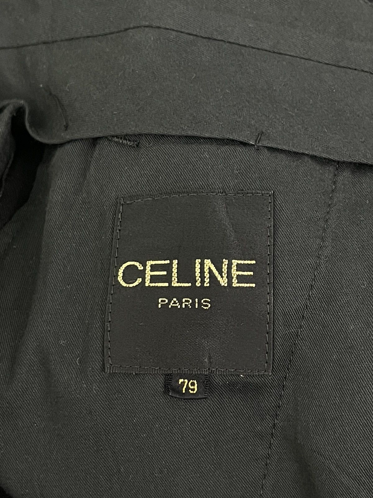 Celine Celine Paris Wool Trouser Regular Loose 2🟦1 Size US 30 / EU 46 - 22 Thumbnail