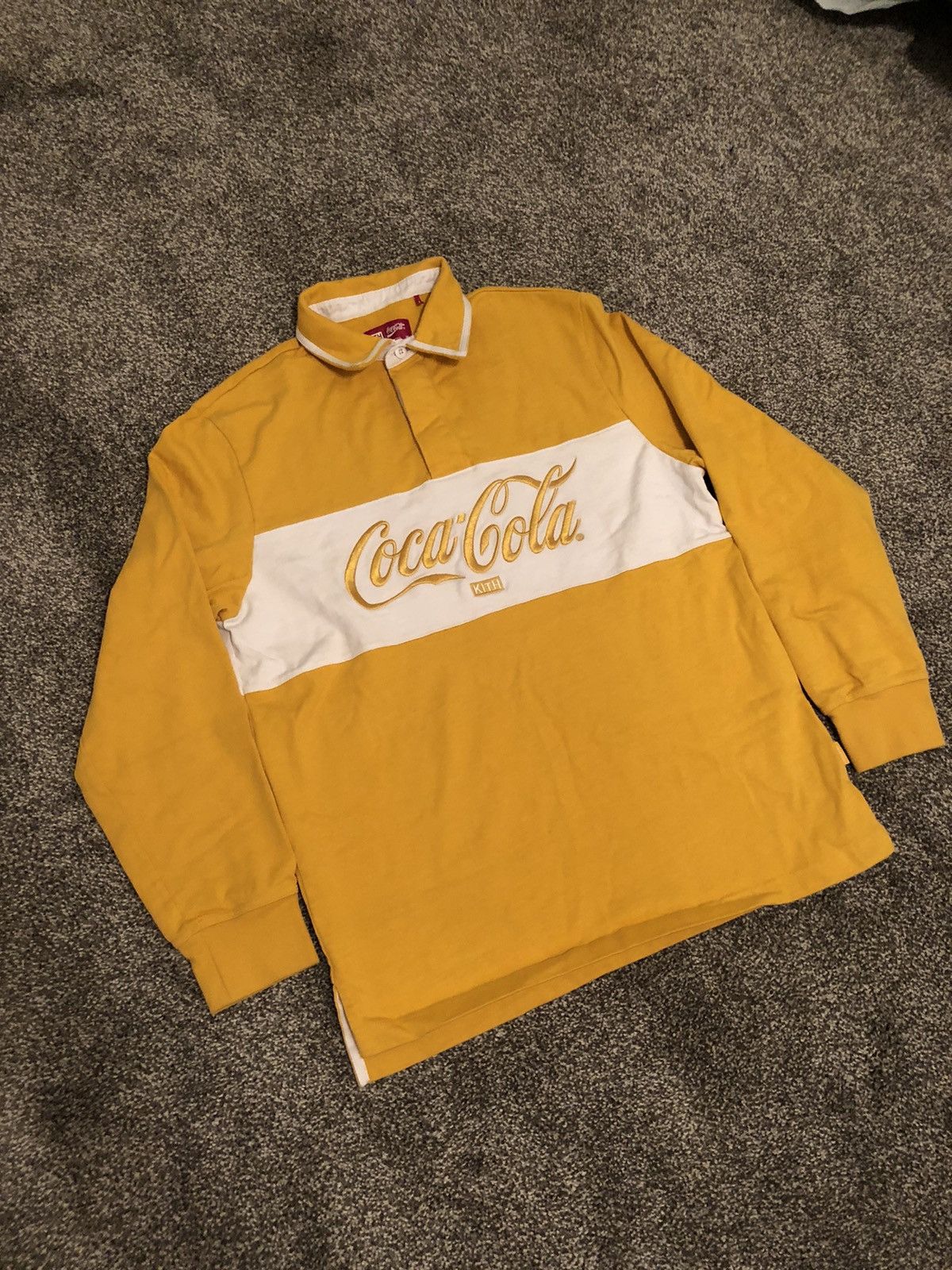 Kith x Coca Cola Long Sleeve Polo (M)