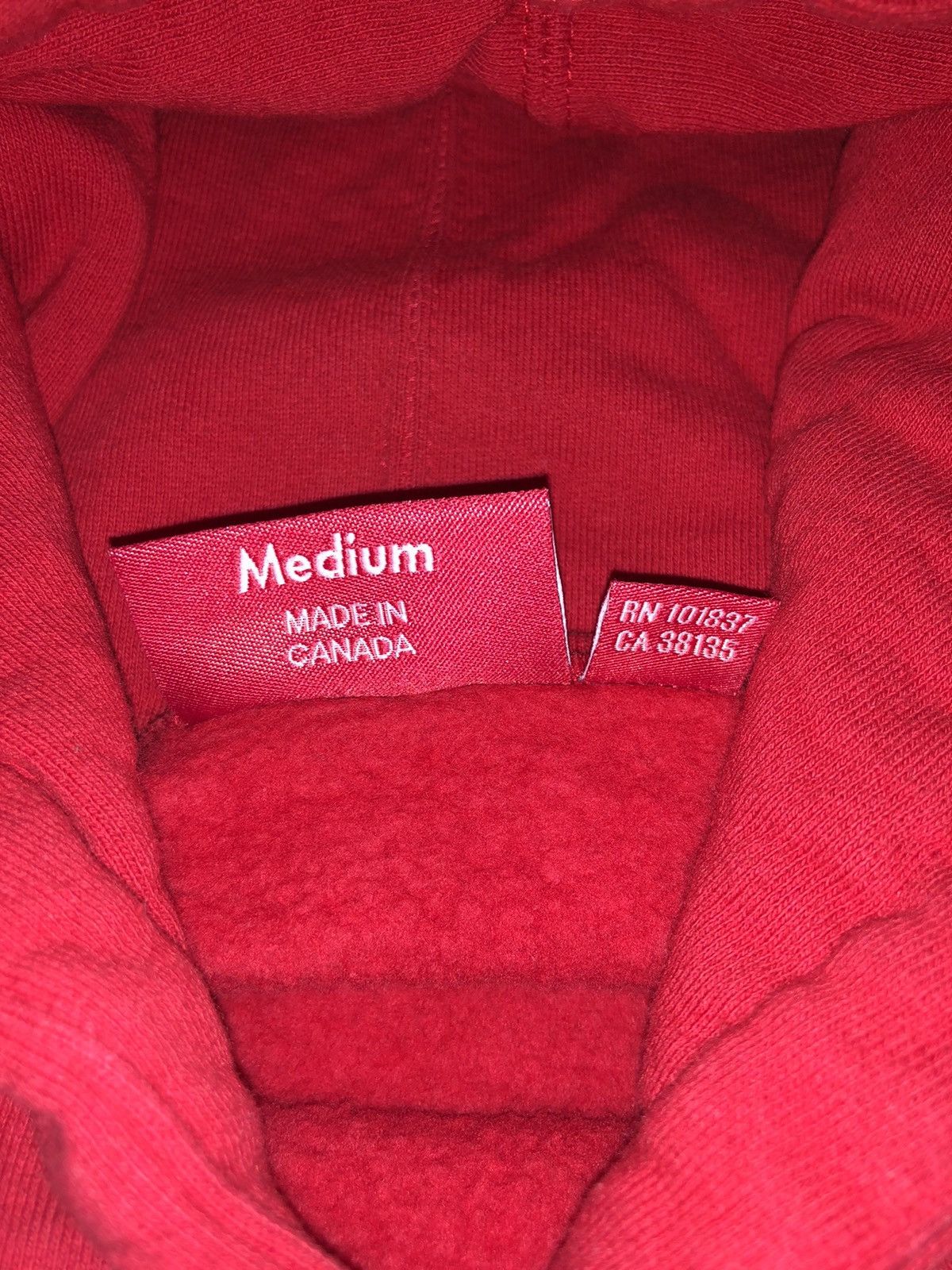 Supreme Supreme Corner Logo Hoodie (M) Size US M / EU 48-50 / 2 - 5 Thumbnail