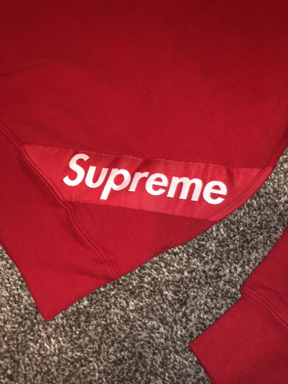 Supreme Supreme Corner Logo Hoodie (M) Size US M / EU 48-50 / 2 - 3 Thumbnail