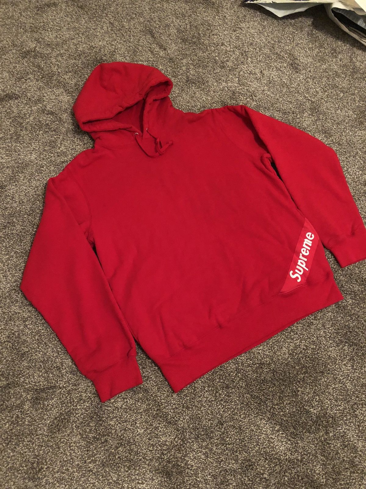 Supreme Supreme Corner Logo Hoodie (M) Size US M / EU 48-50 / 2 - 2 Thumbnail