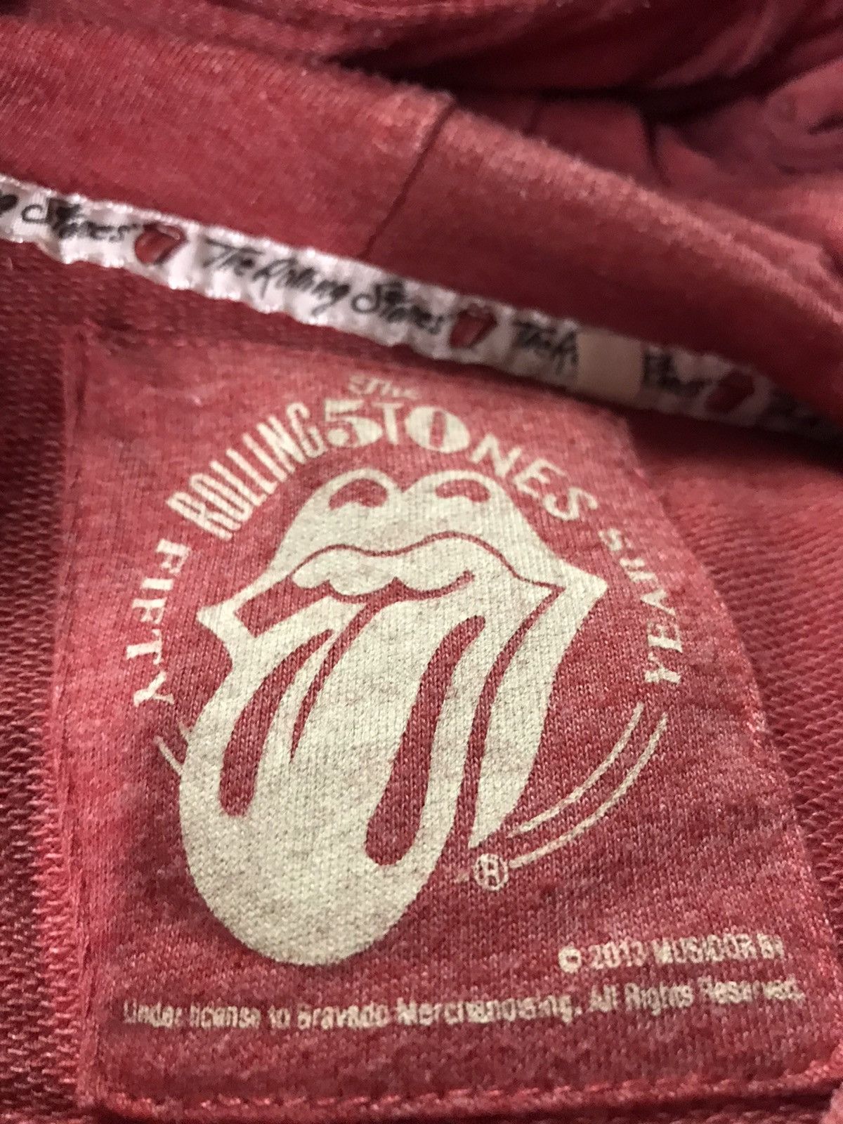 Band Tees The Rolling Stones Sleveless Hoodie Pullover Size US S / EU 44-46 / 1 - 5 Thumbnail