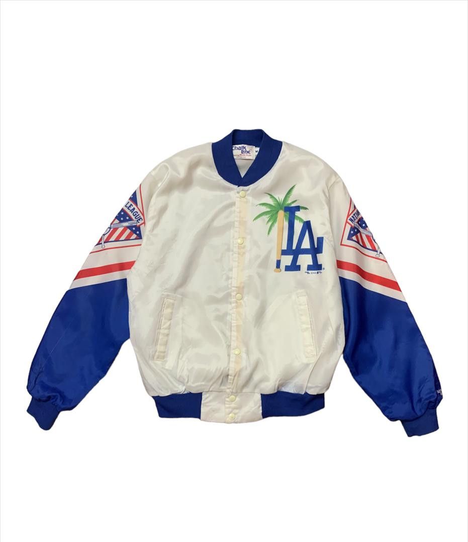Chalk Line Vintage 80's LA Dodgers Chalk Line Coach Jacket Size US M / EU 48-50 / 2 - 2 Thumbnail