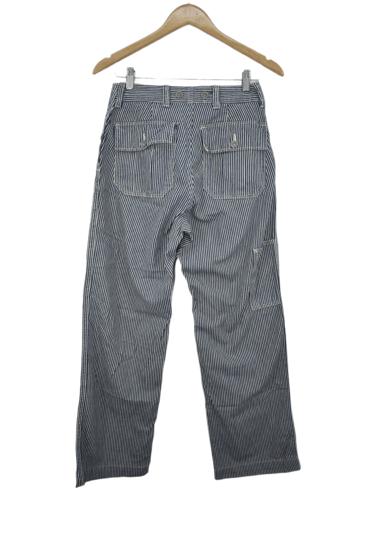 Vintage 💥 Vintage Hickory Workers Work Pants Size US 28 / EU 44 - 1 Thumbnail