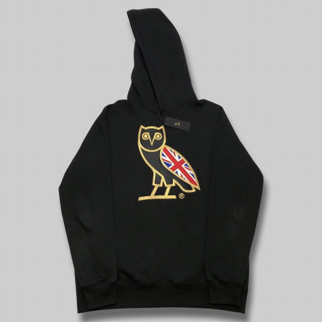 🇬🇧🌶RARE🌶🦉UK Flag Union Jack OVO OG Owl Hoodie 🔥