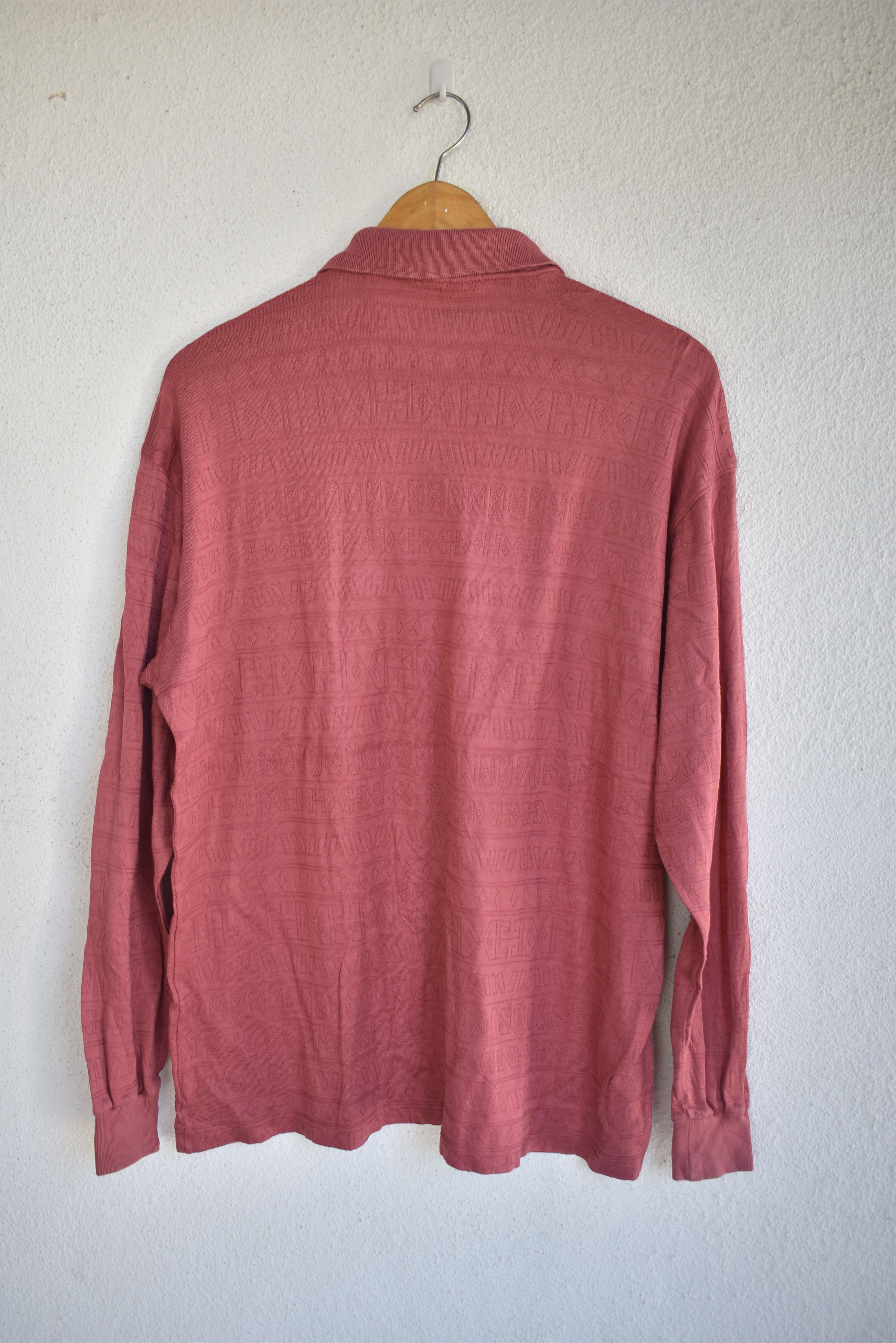 Vintage × Yves Saint Laurent Vintage YSL Polo Longsleeve Size US L / EU 52-54 / 3 - 6 Thumbnail
