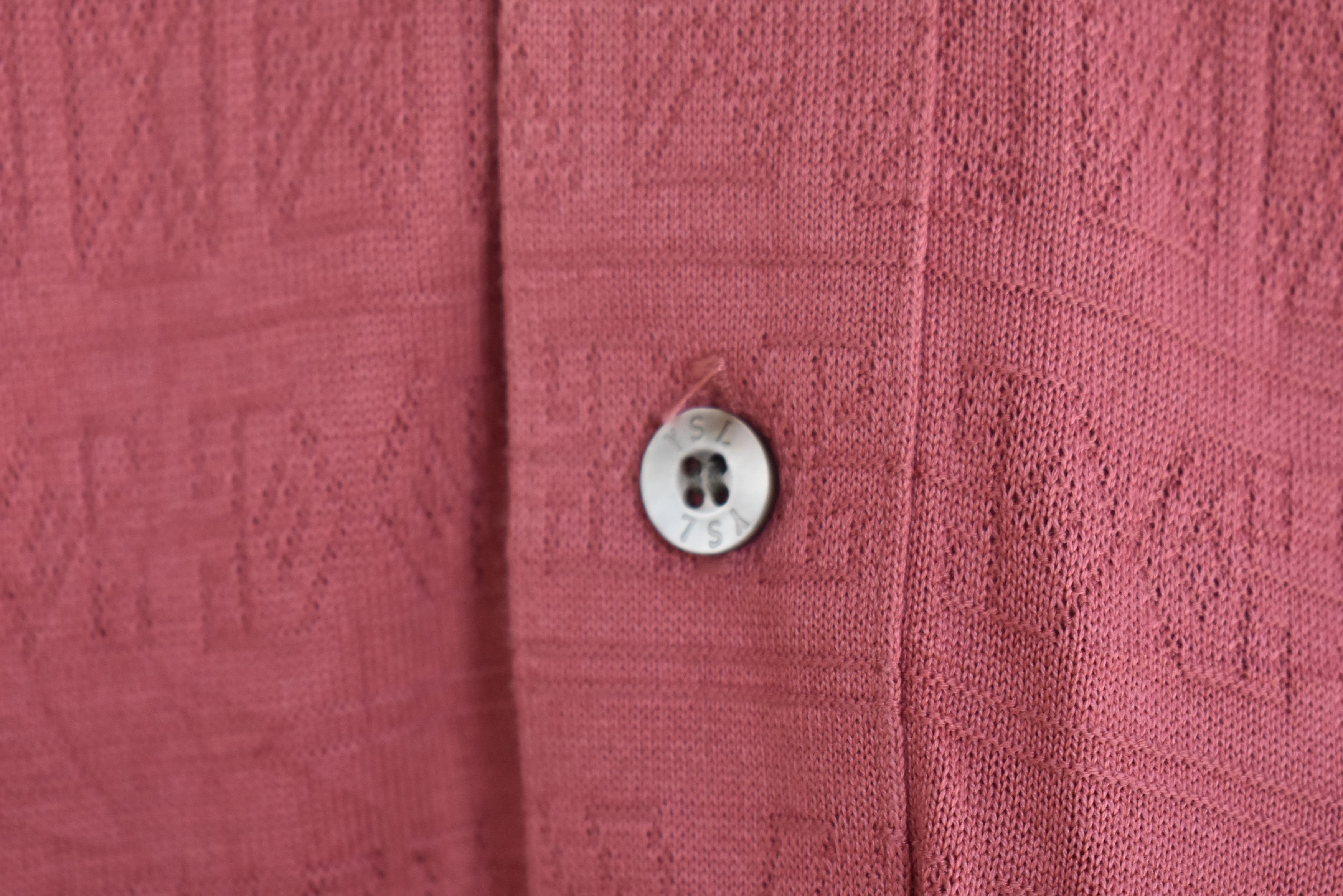 Vintage × Yves Saint Laurent Vintage YSL Polo Longsleeve Size US L / EU 52-54 / 3 - 4 Thumbnail