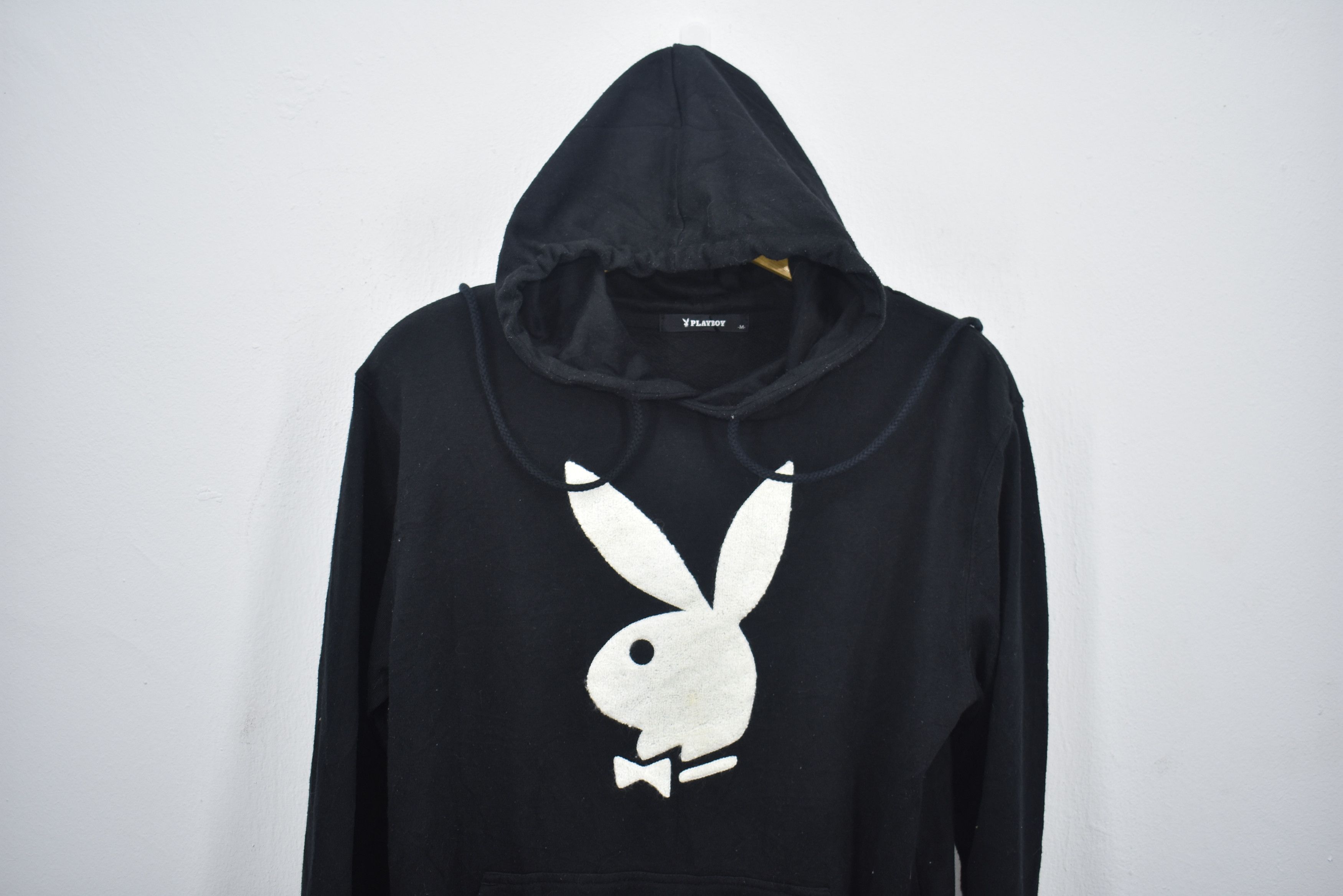 Playboy × Vintage Vintage Playboy Big Logo Hoodie Sweatshirt A083 Size M / US 6-8 / IT 42-44 - 3 Thumbnail