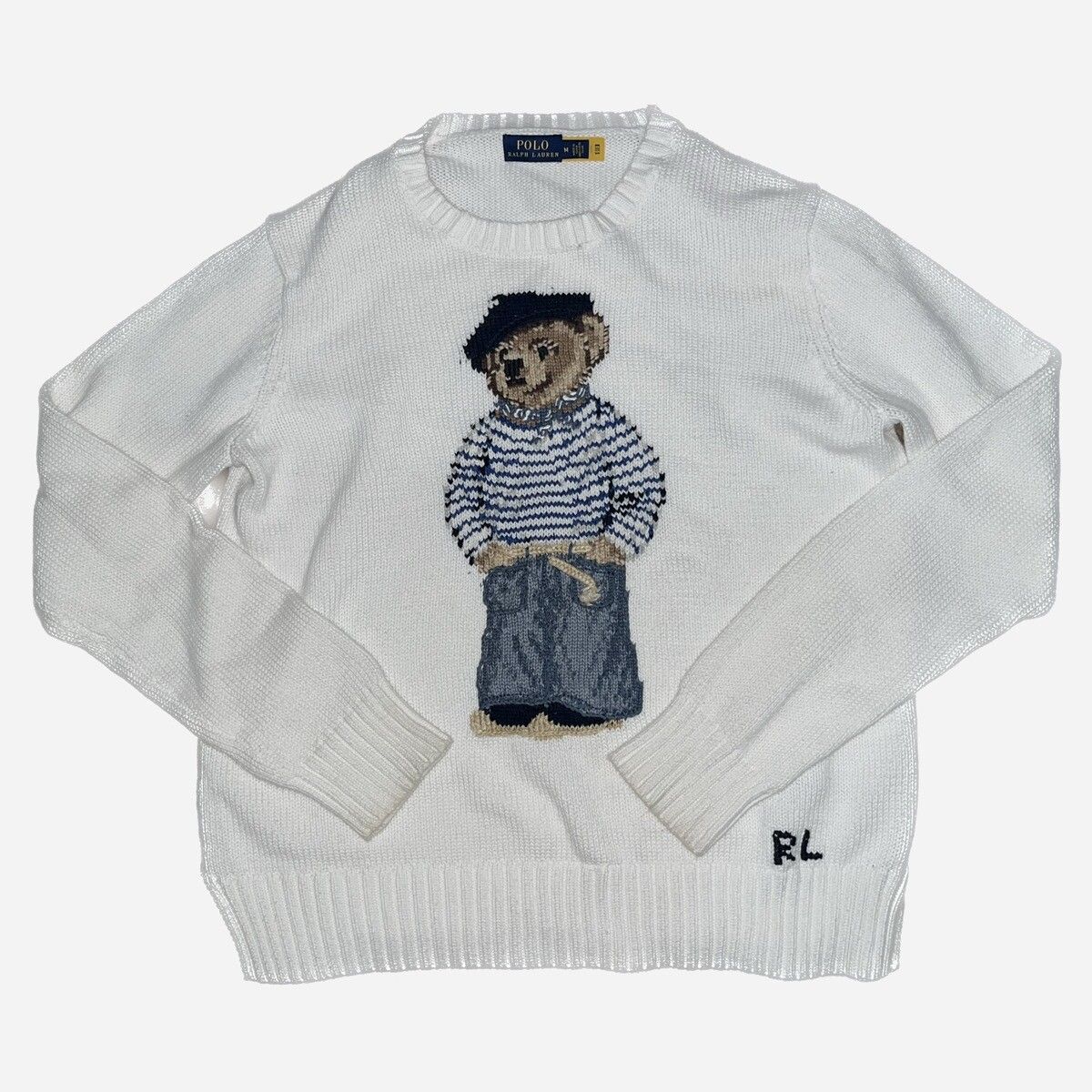 Ralph Lauren polo ralph lauren beret bear sweater Size M / US 6-8 / IT 42-44 - 1 Preview