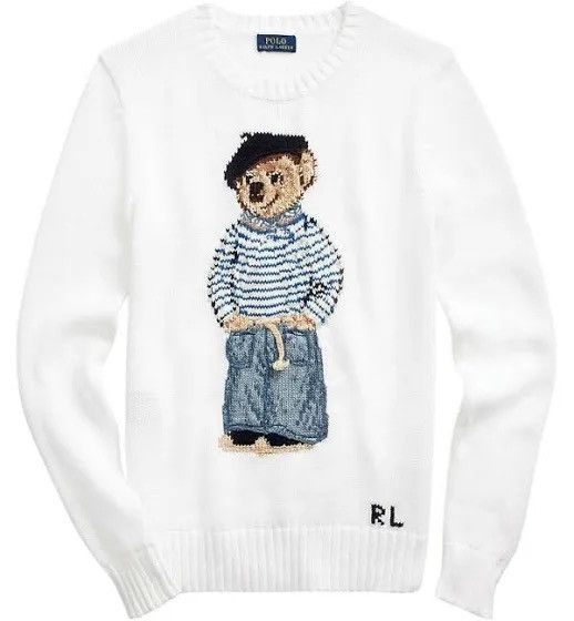 Ralph Lauren polo ralph lauren beret bear sweater Size M / US 6-8 / IT 42-44 - 2 Preview