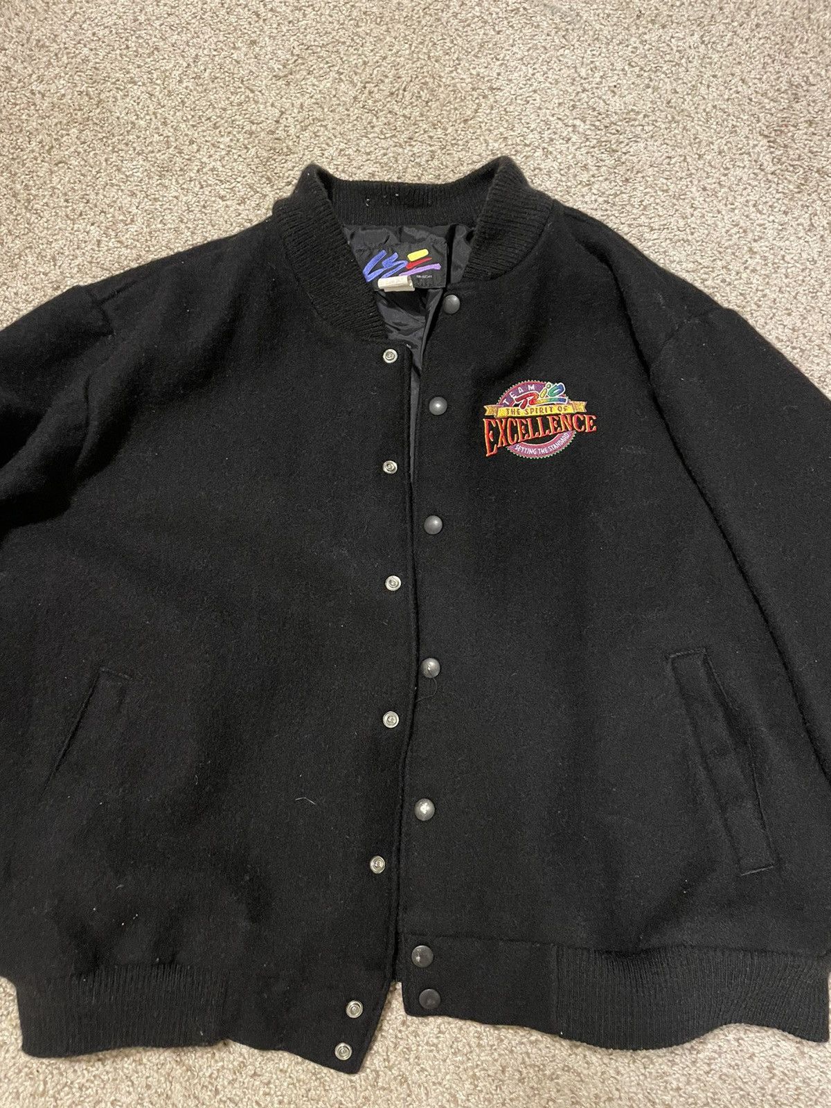 Designer Team Rio wool varsity letterman spirit of excellence Size US XL / EU 56 / 4 - 1 Thumbnail