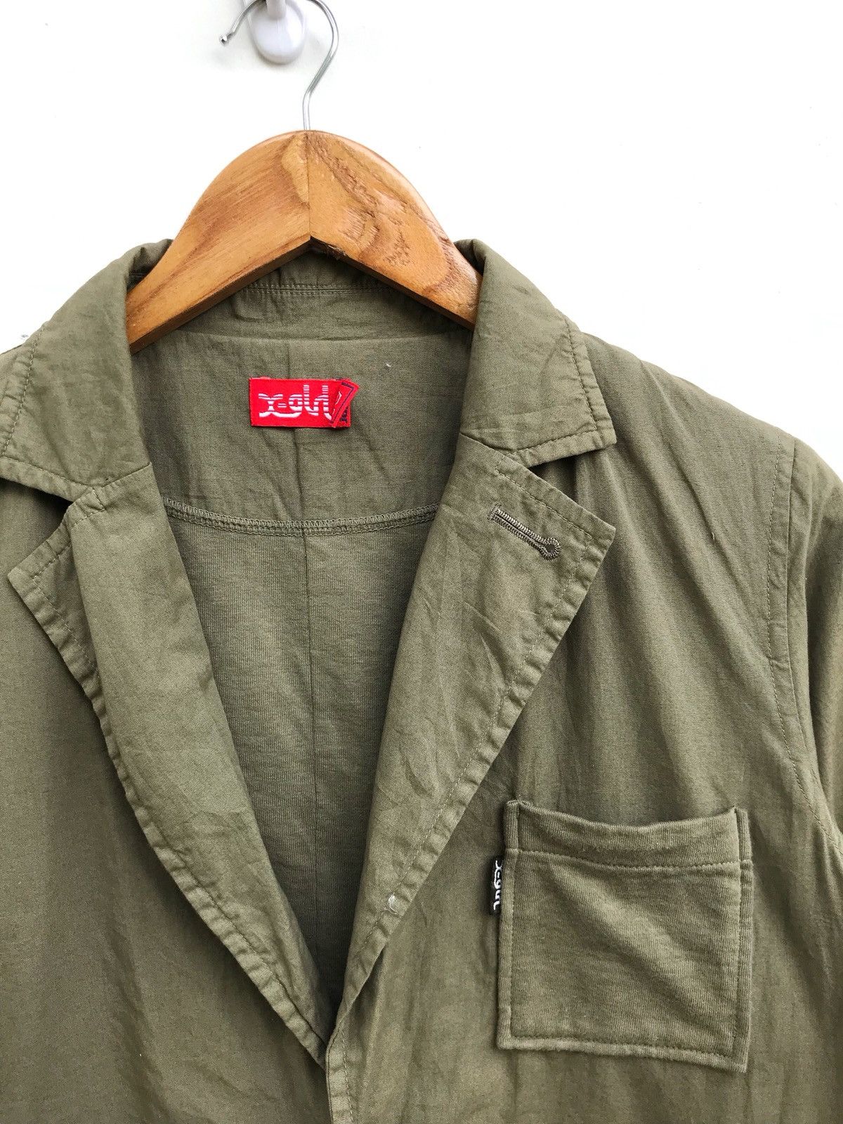 X-Girl Made In Japan Green Light Button Jacket