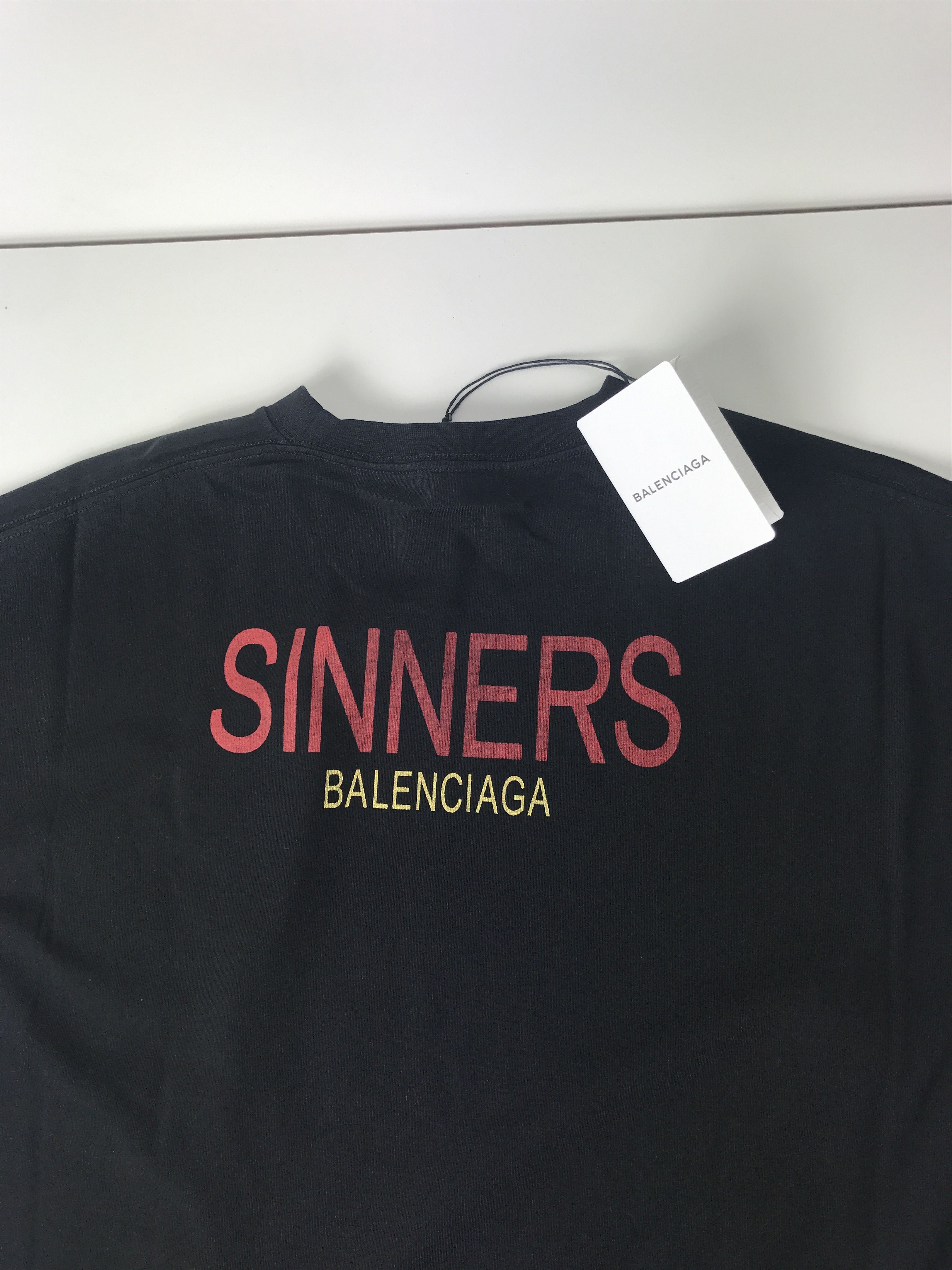 Balenciaga Balenciaga Sinners T Shirt Grailed