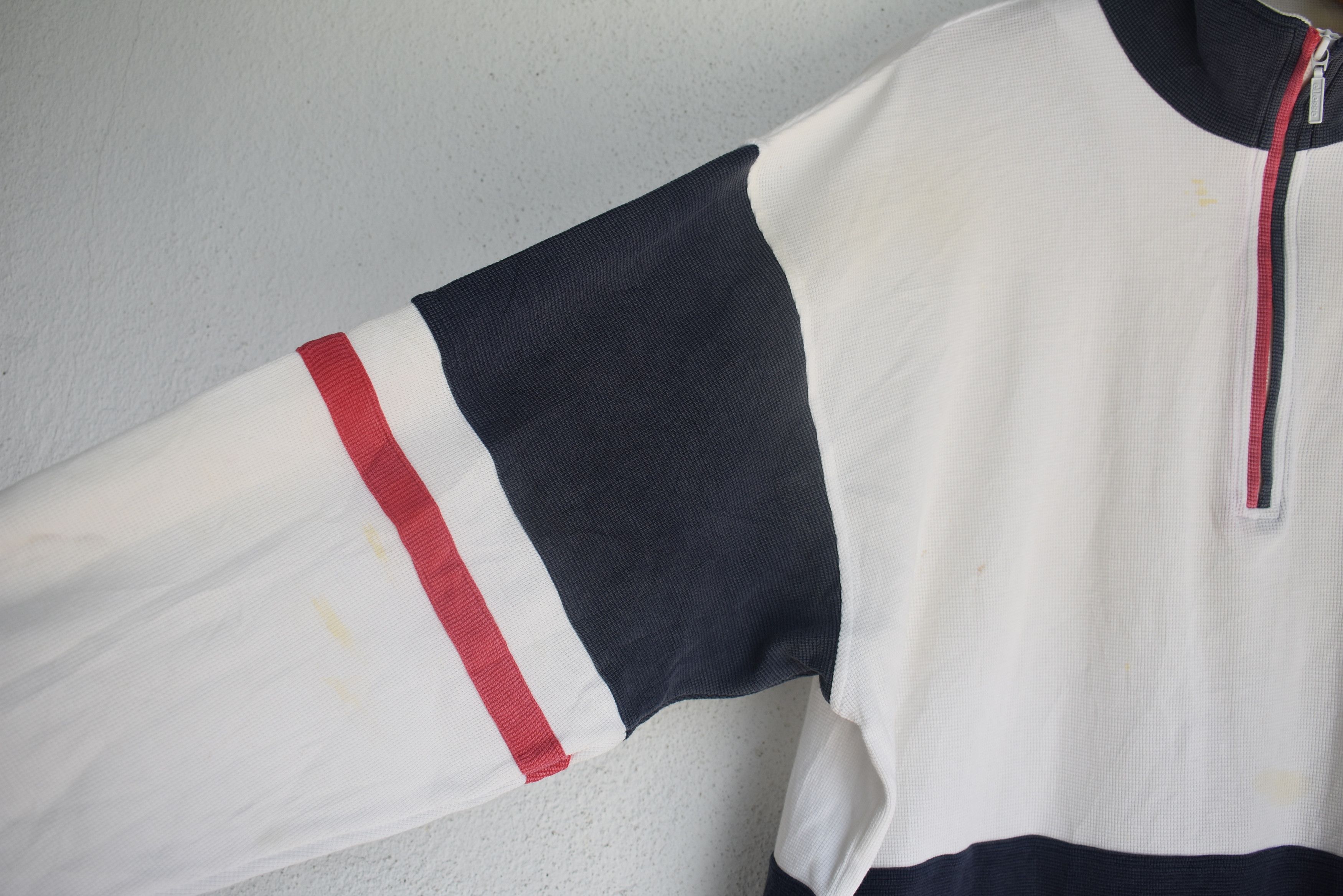 Ellesse × Vintage Vintage Ellesse Perugia Italia Dal Stripe Nice Sweatshirt Size US L / EU 52-54 / 3 - 3 Thumbnail
