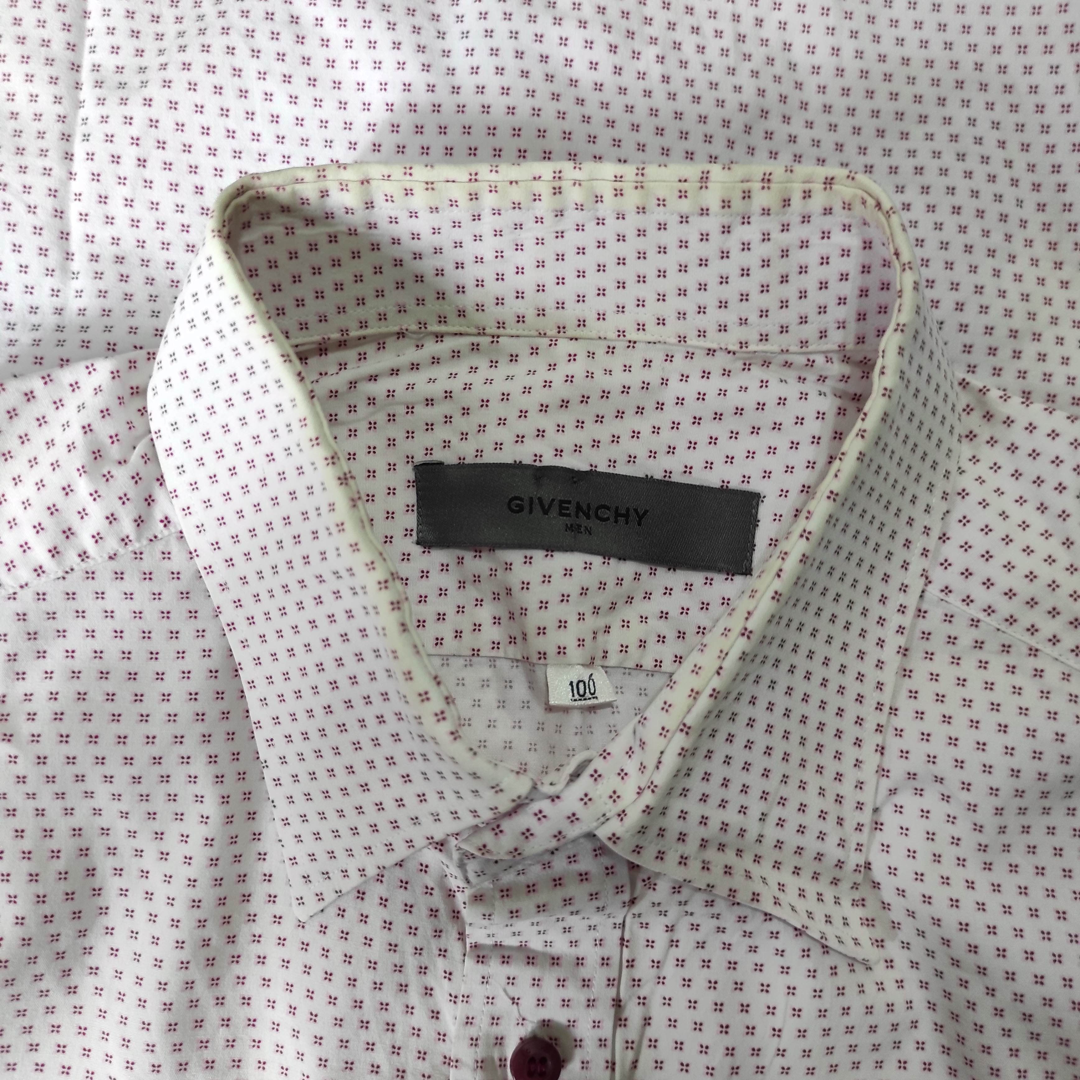 Givenchy Givenchy Men Shirt button up polkadot Size US M / EU 48-50 / 2 - 9 Thumbnail