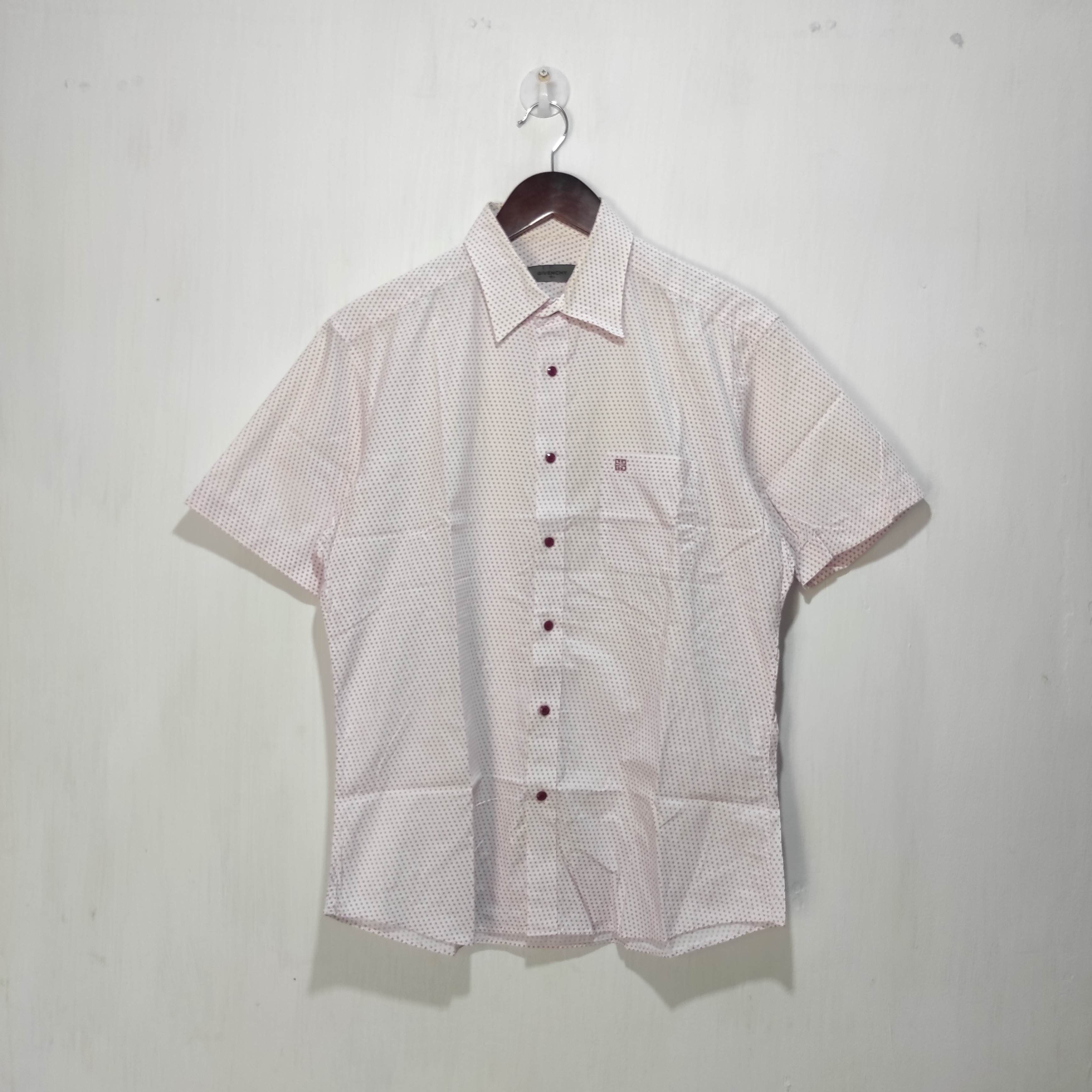Givenchy Givenchy Men Shirt button up polkadot Size US M / EU 48-50 / 2 - 2 Thumbnail