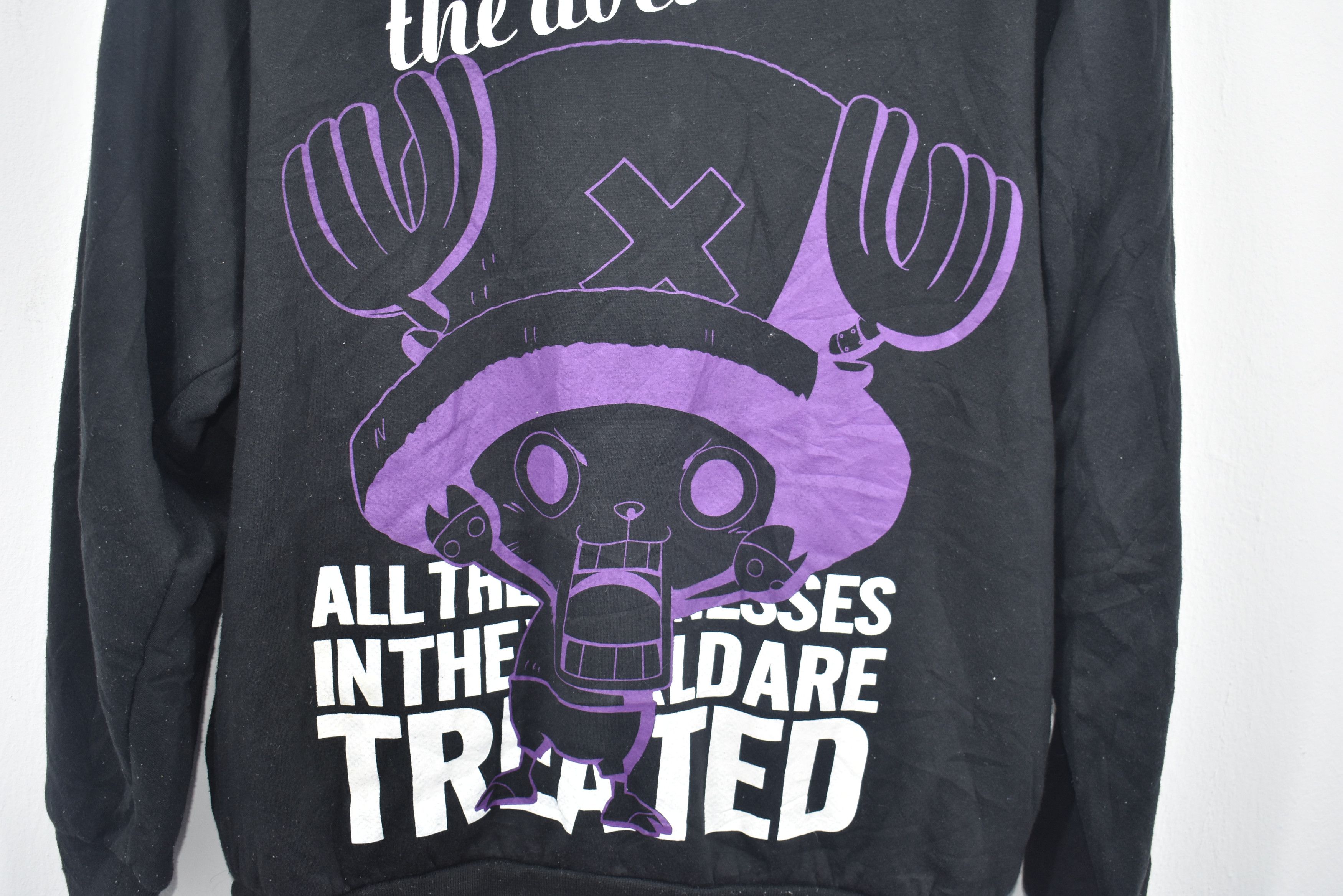 Japanese Brand × One Piece One Piece Fleece Hoodies Big Print Cartoon Size US L / EU 52-54 / 3 - 4 Thumbnail