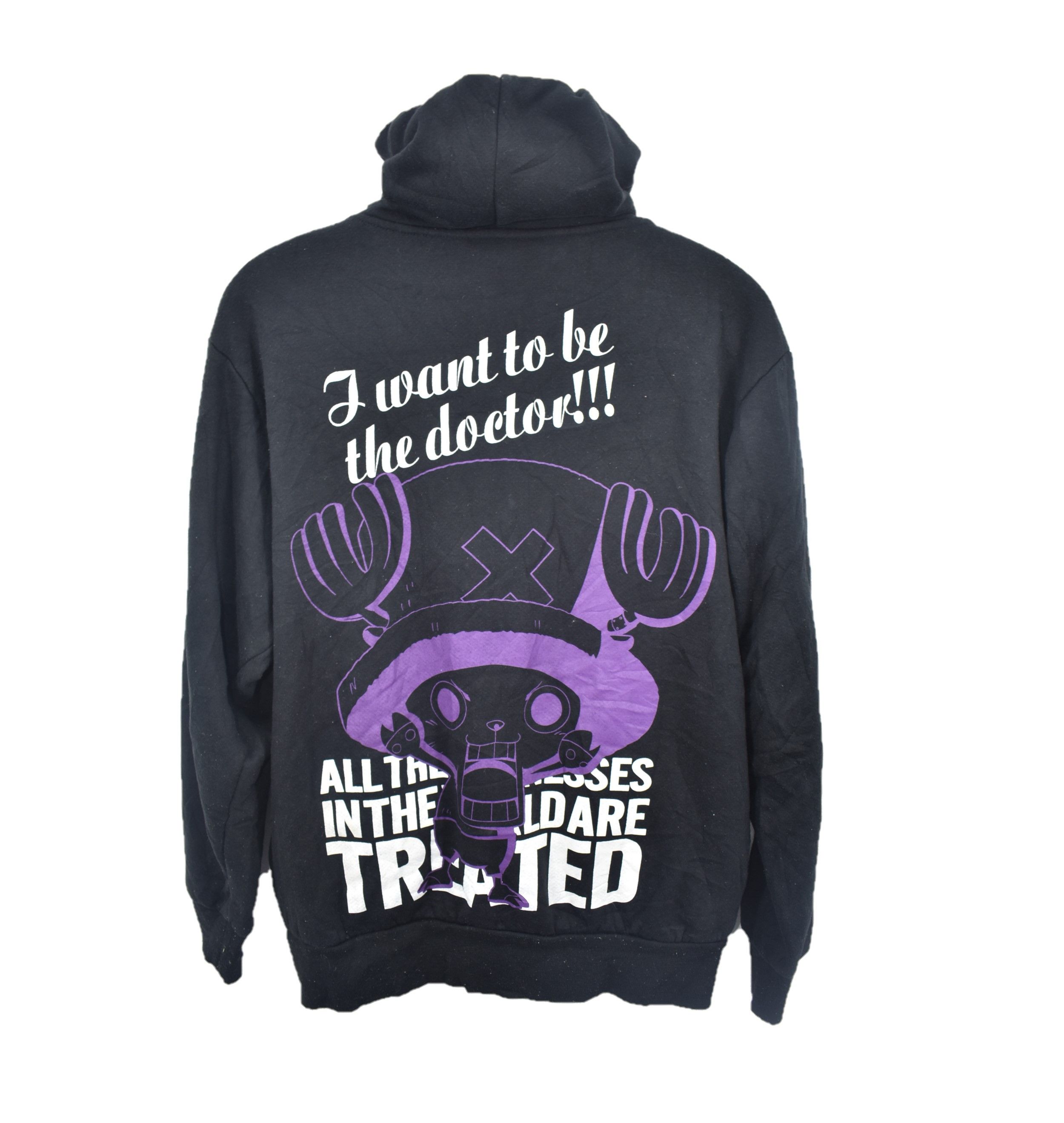 Japanese Brand × One Piece One Piece Fleece Hoodies Big Print Cartoon Size US L / EU 52-54 / 3 - 6 Thumbnail