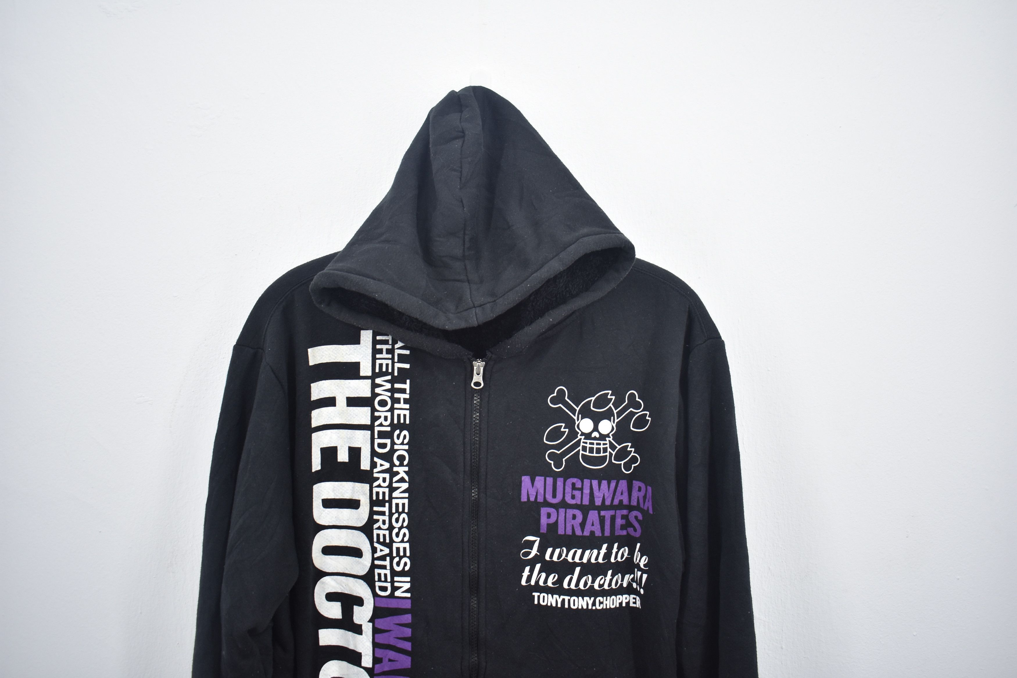 Japanese Brand × One Piece One Piece Fleece Hoodies Big Print Cartoon Size US L / EU 52-54 / 3 - 2 Thumbnail