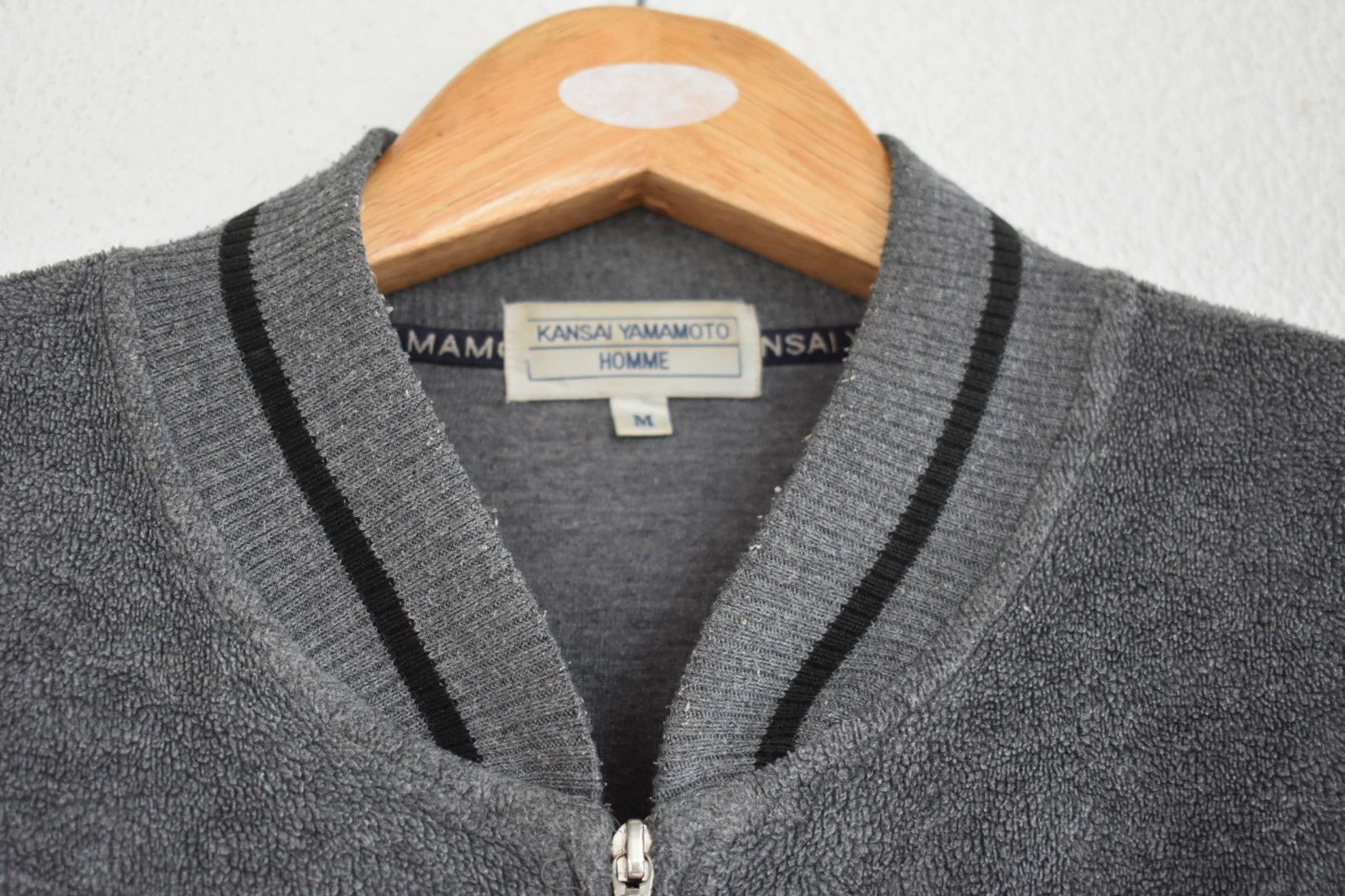 Kansai Yamamoto × Vintage KANSAI YAMAMOTO HOMME FLEECE JACKET MEDIUM Size US M / EU 48-50 / 2 - 2 Thumbnail