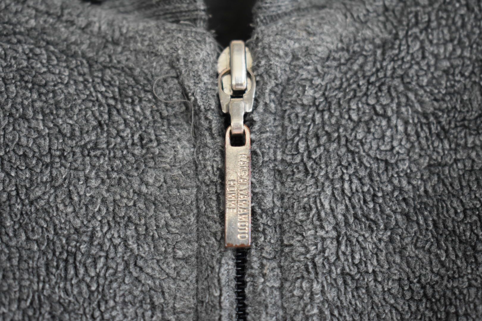 Kansai Yamamoto × Vintage KANSAI YAMAMOTO HOMME FLEECE JACKET MEDIUM Size US M / EU 48-50 / 2 - 3 Thumbnail