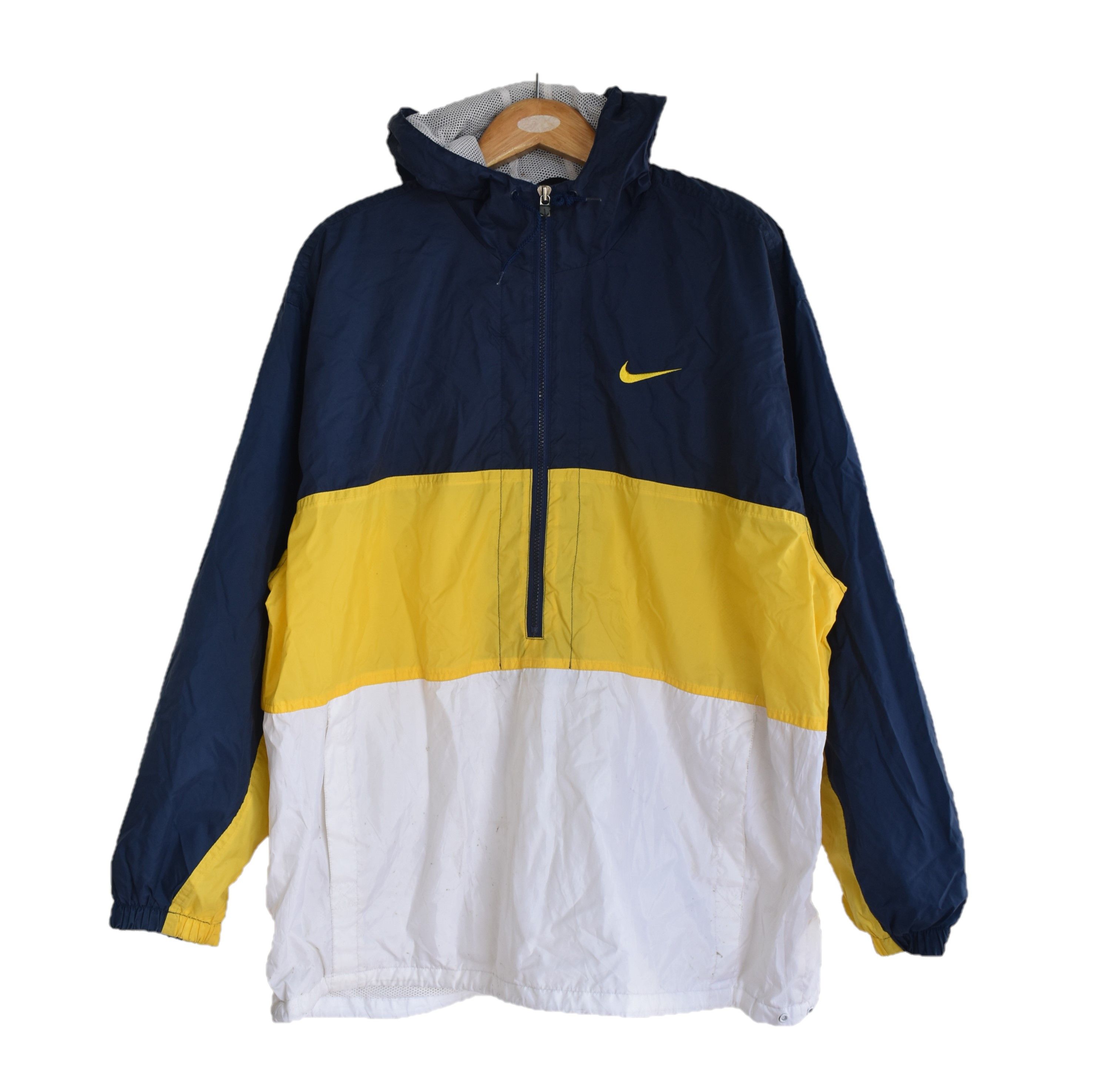 Vintage Nike Windbraker/Nike Anorak Tricolour Rare