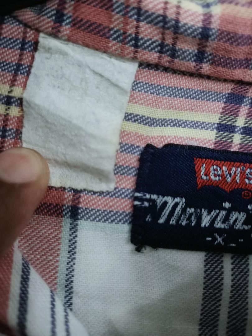 Levi's × Vintage 80's Levi's Movin' On Tartan Flannel Size US XL / EU 56 / 4 - 6 Thumbnail