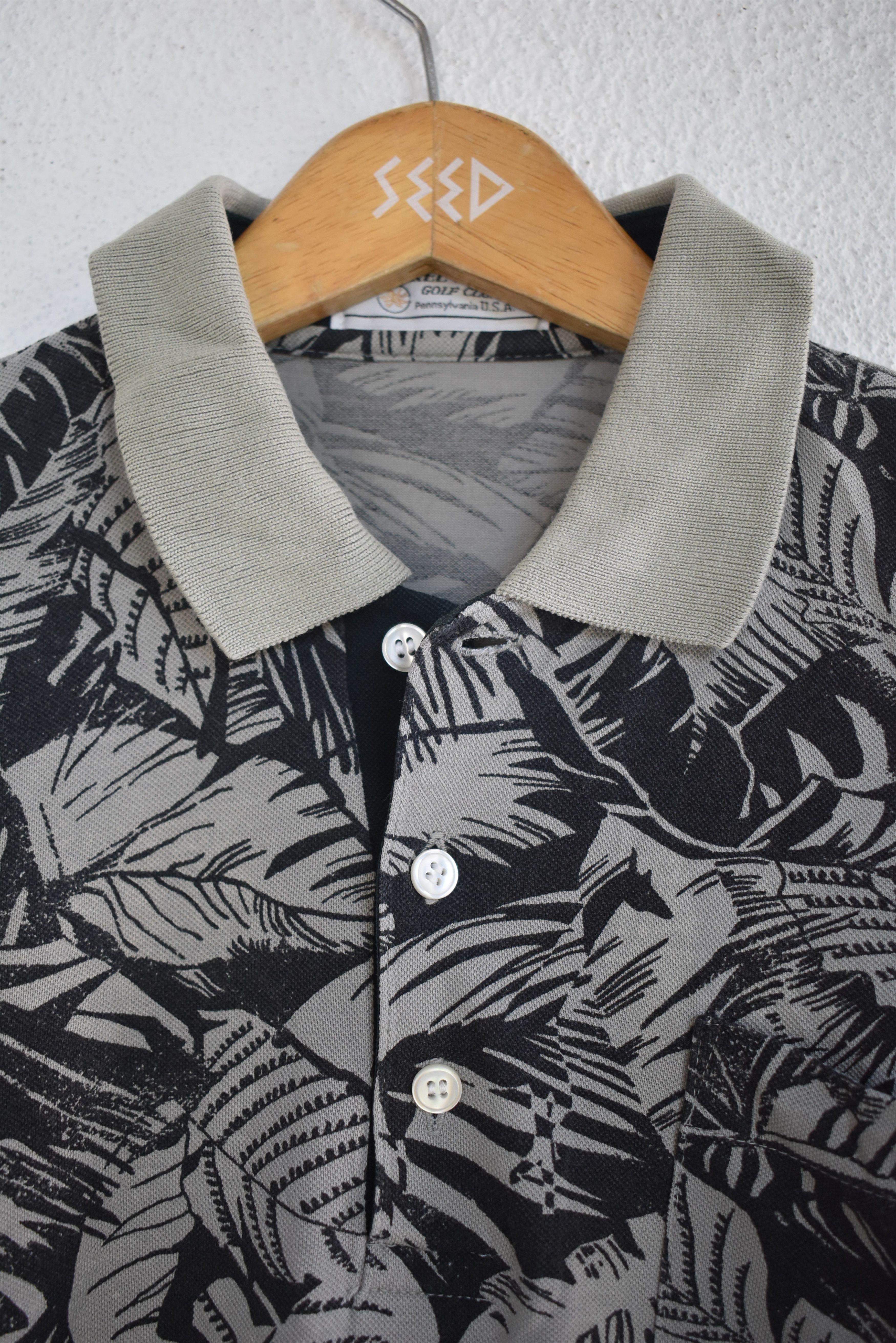Vintage Vintage Laurel Valley Hawaiian Full Print Polo Shirt Size L Size US M / EU 48-50 / 2 - 3 Thumbnail