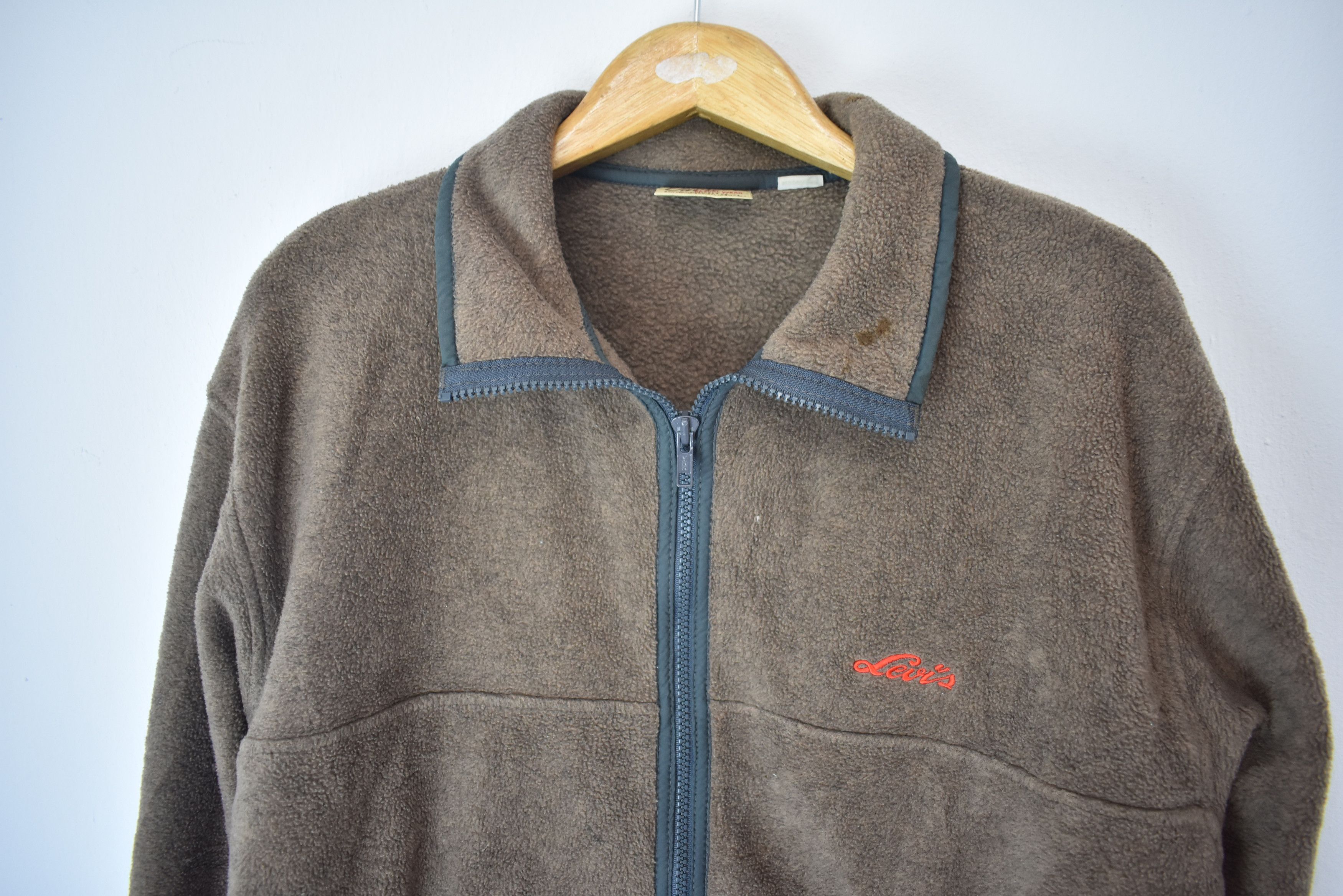 Levi's × Vintage Vintage Levis Fleece Jacket Size US L / EU 52-54 / 3 - 2 Thumbnail